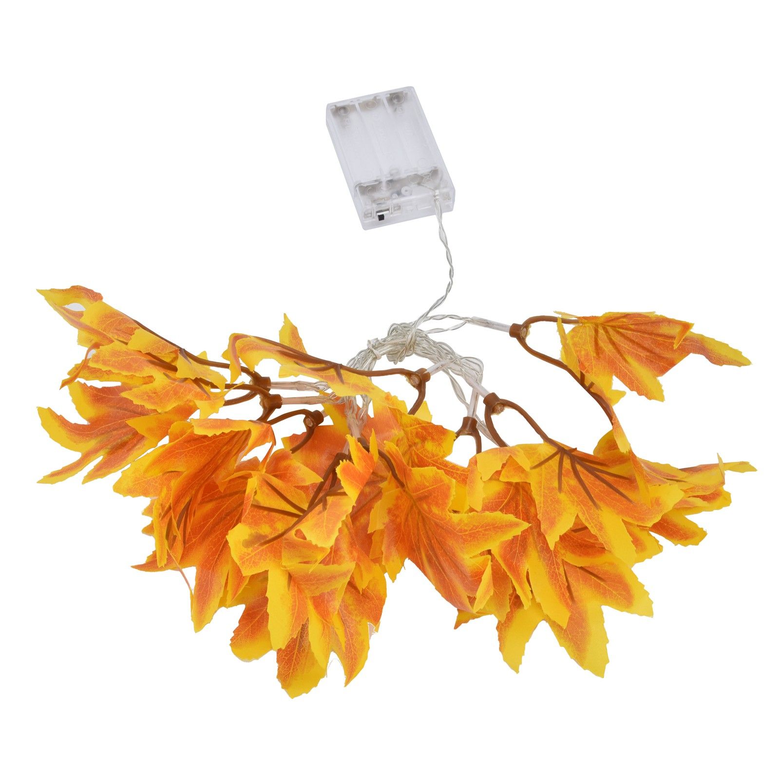LED Yellow Leaf Light Battery Powered Durable Autumn Maple String Light for Indoor Outdoor Party - Image 2