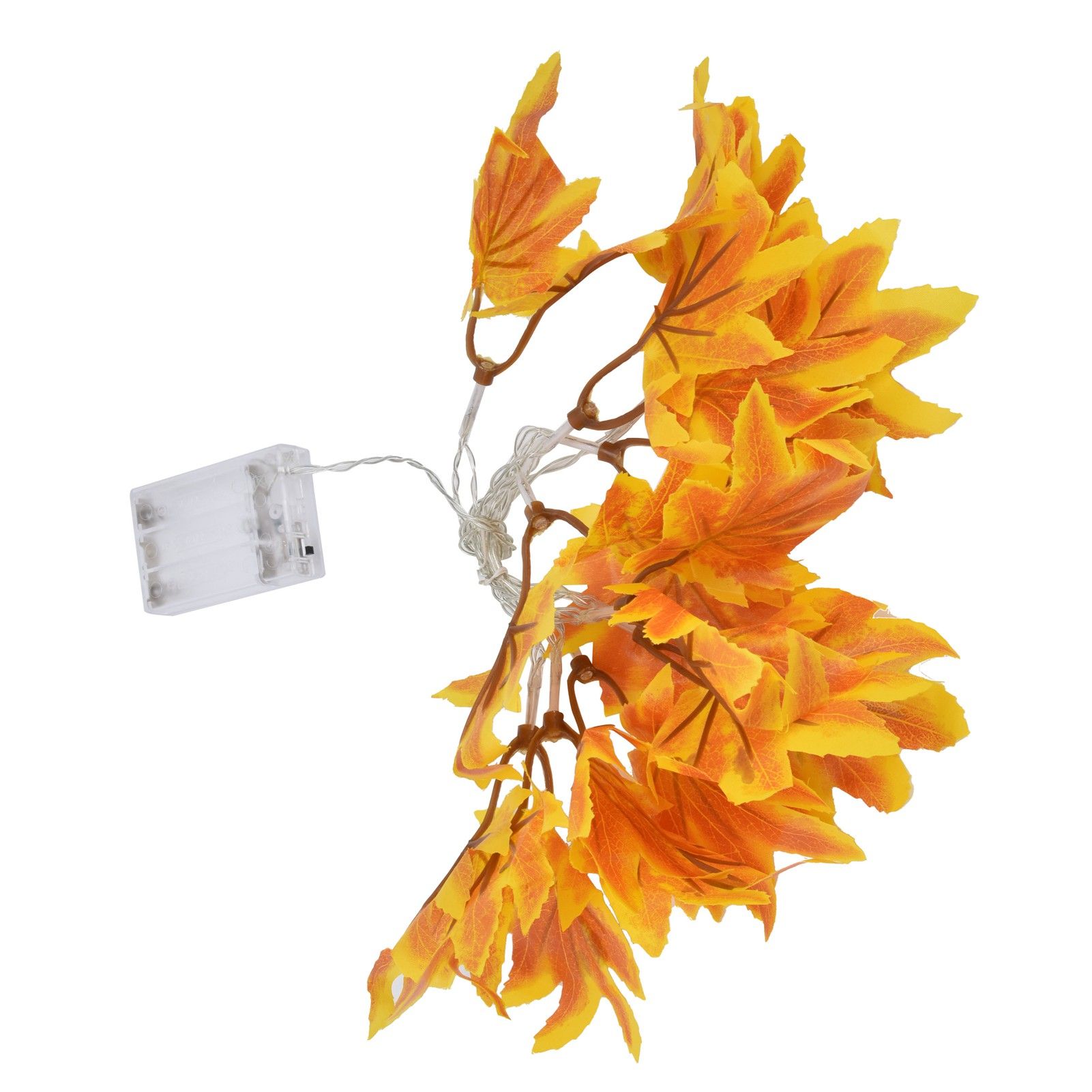 LED Yellow Leaf Light Battery Powered Durable Autumn Maple String Light for Indoor Outdoor Party - Image 4