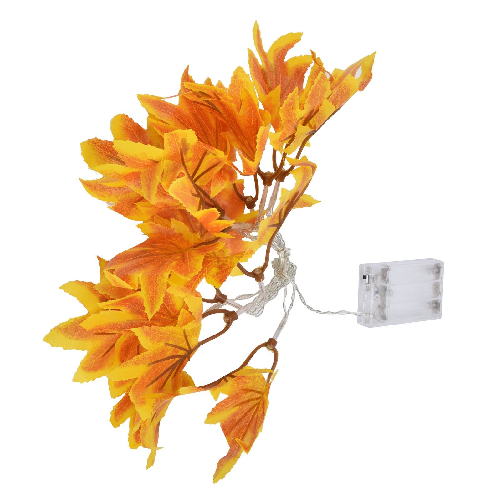 LED Yellow Leaf Light Battery Powered Durable Autumn Maple String Light for Indoor Outdoor Party - Image 5