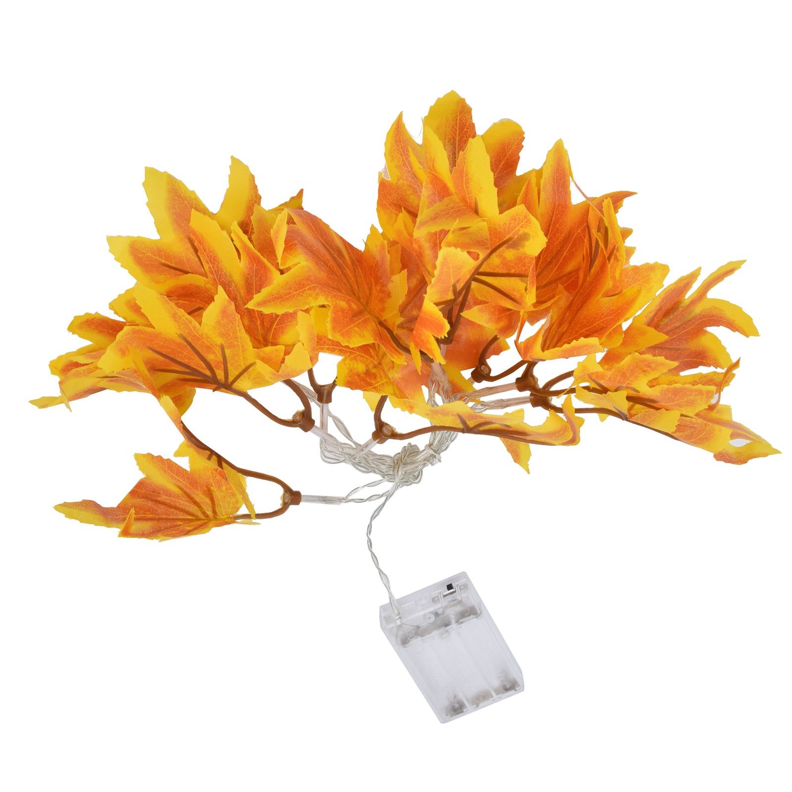 LED Yellow Leaf Light Battery Powered Durable Autumn Maple String Light for Indoor Outdoor Party - Image 6