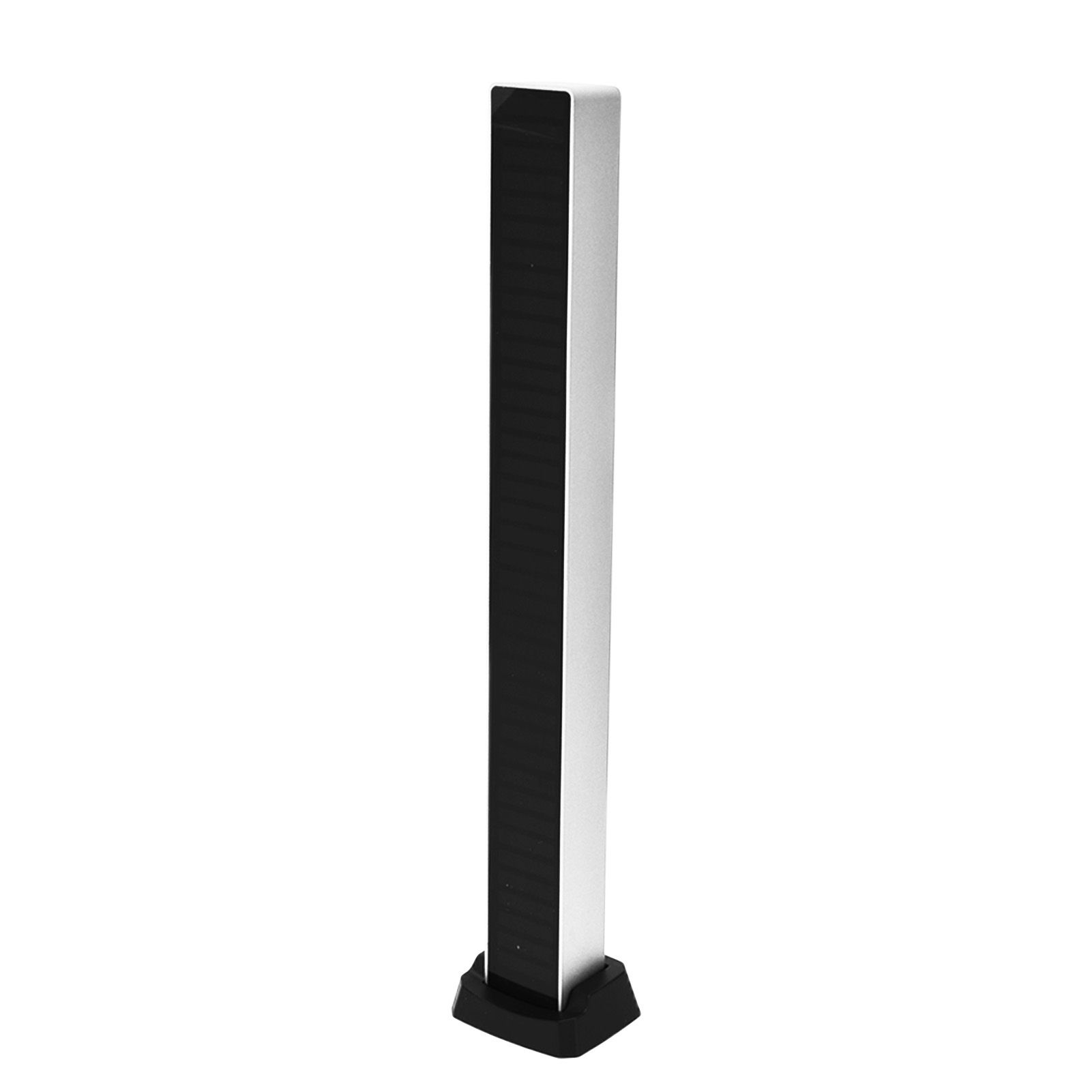 40LED RGB Rhythm Light Colorful USB Charging Light Bar Voice Control Light with Base for KTV Bar PartyWhite Shell - Image 5