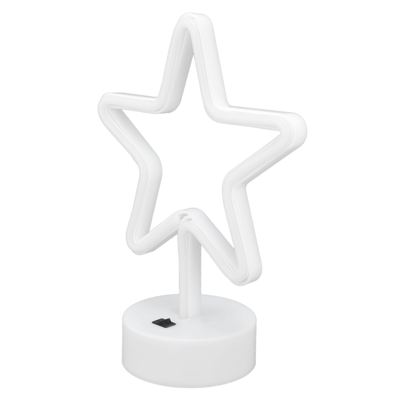 LED Desk Lamp USB Five Pointed Star Warm Light Neon Sign Bedroom Bar Holiday Decoration Light - Image 6