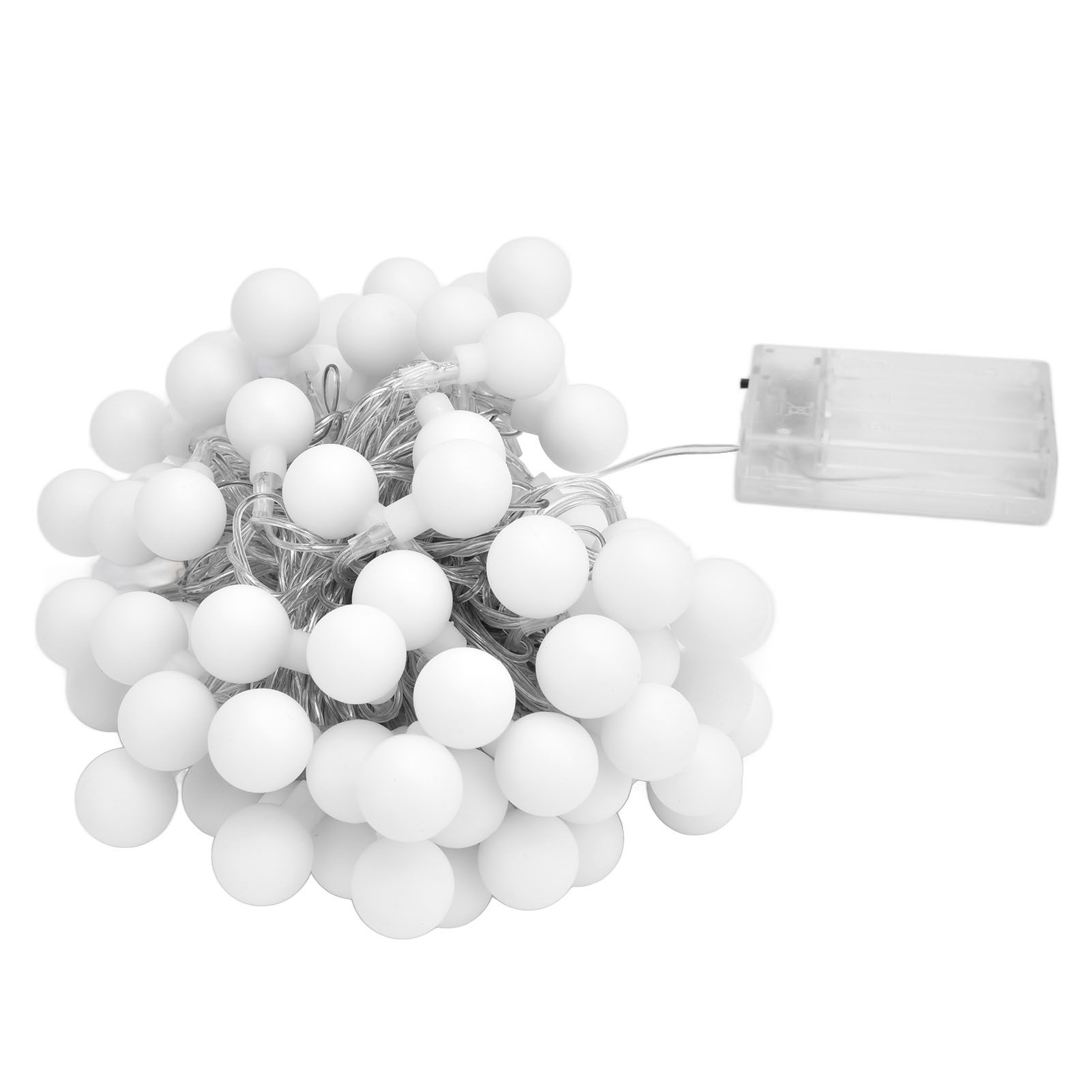 10m LED Artificial Pearl String Lamp 100LED Decorative Spherical String Light with 2 Lighting Modes - Image 5
