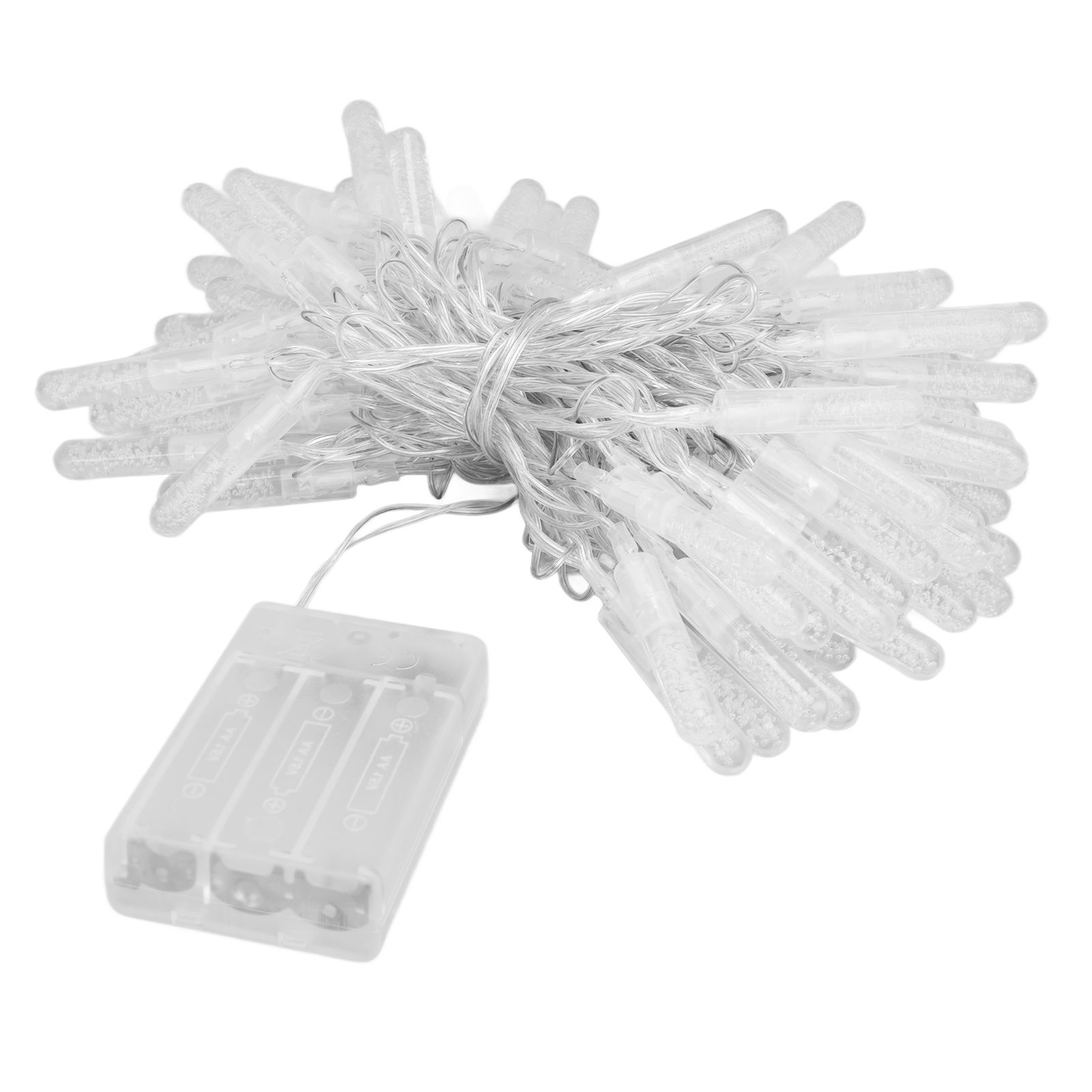 100LED Crystal String Lights 10M String Lamp with 2 Lighting Modes for Holiday Birthday Decor Battery Powered - Image 4