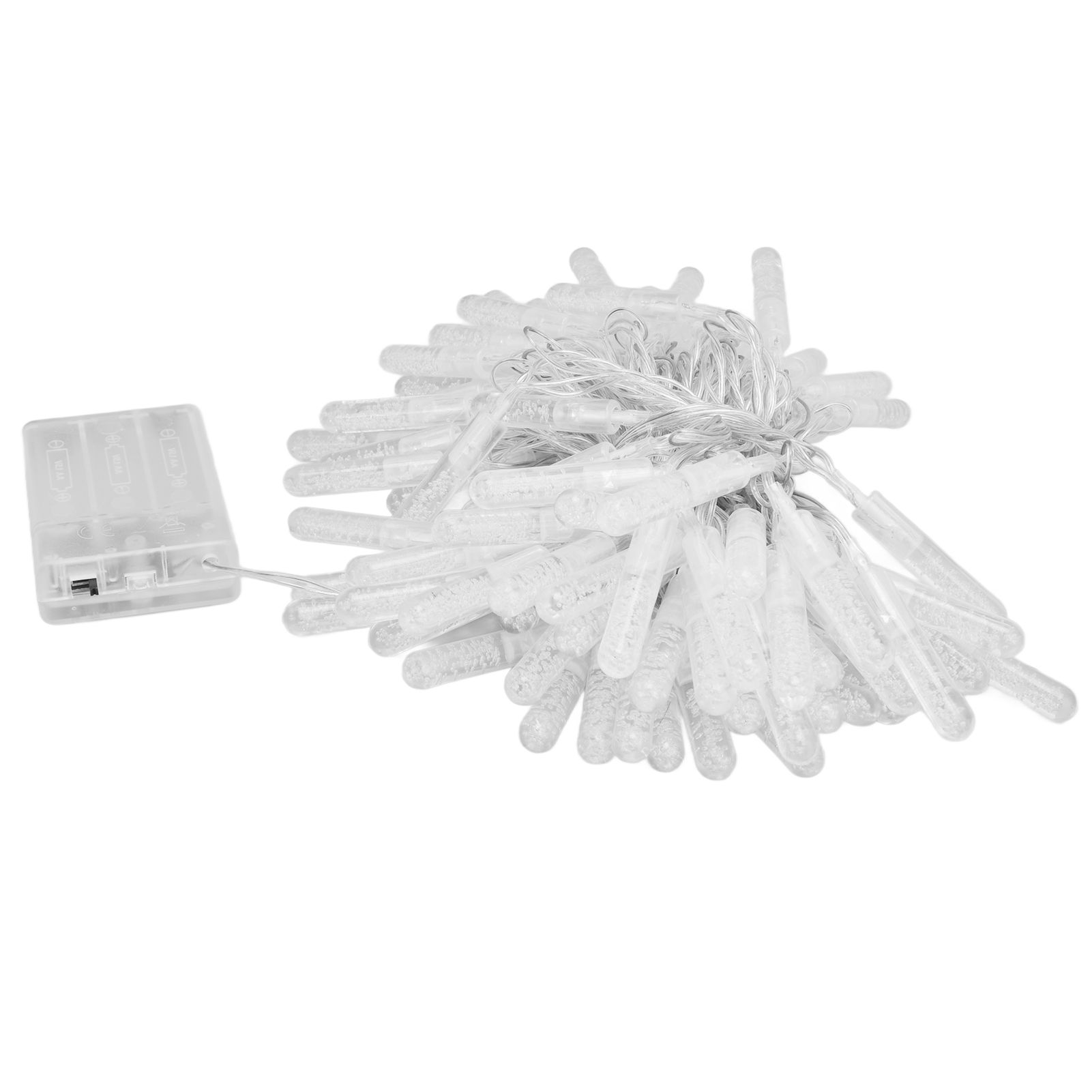 100LED Crystal String Lights 10M String Lamp with 2 Lighting Modes for Holiday Birthday Decor Battery Powered - Image 5