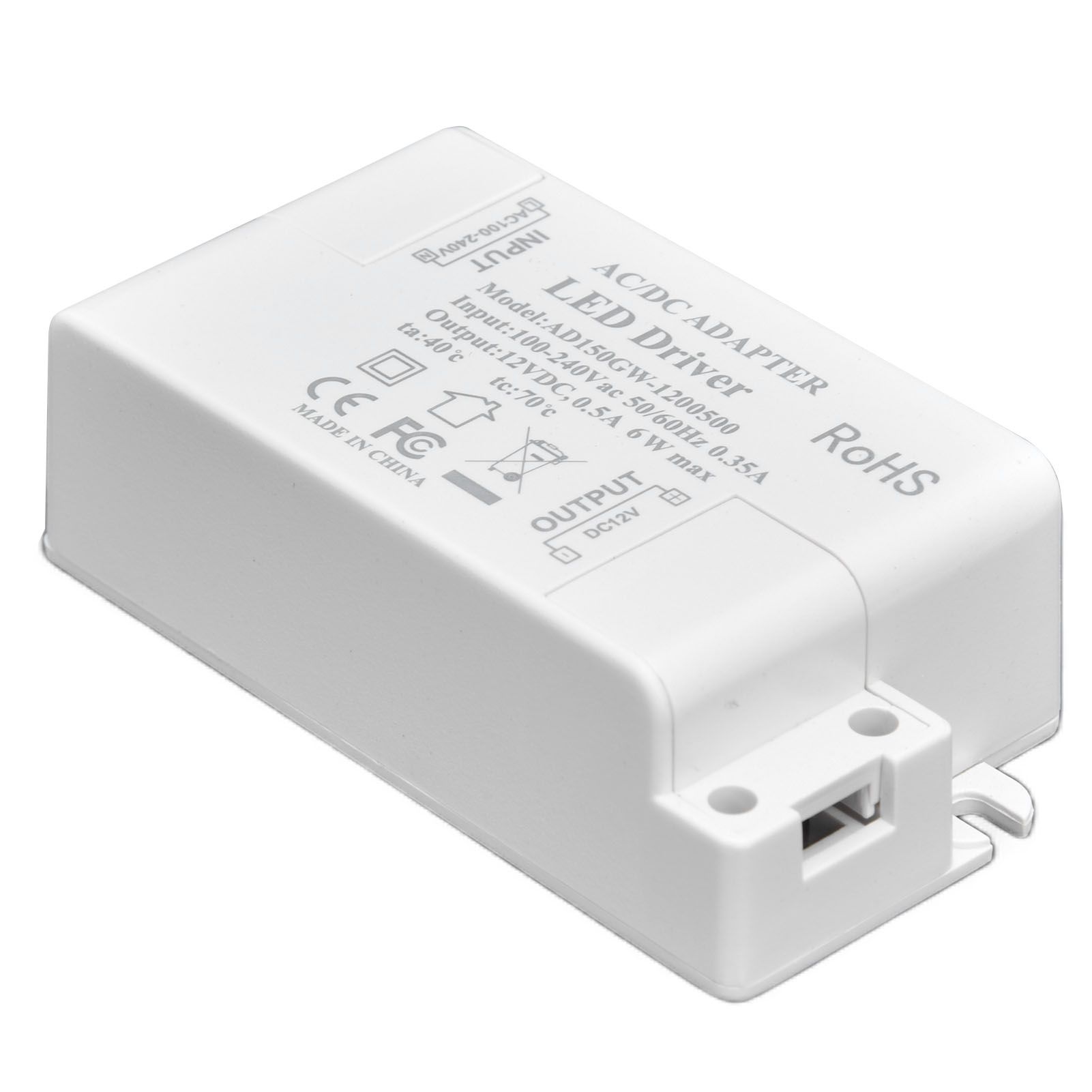 LED Driver Input AC100‑240V 0.35A Output DC12V 0.5A 6W LED Transformer for Bathroom - Image 4
