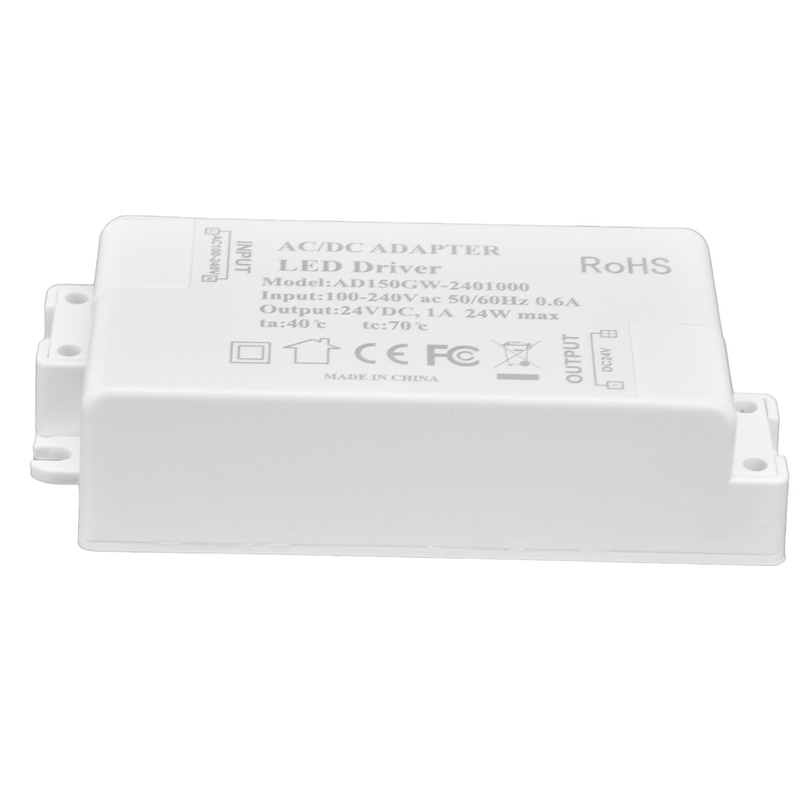 DC 24V 24W 1A LED Driver Constant Voltage Flame Retardant Efficient DIY LED Power Supply AC 100‑240V - Image 8
