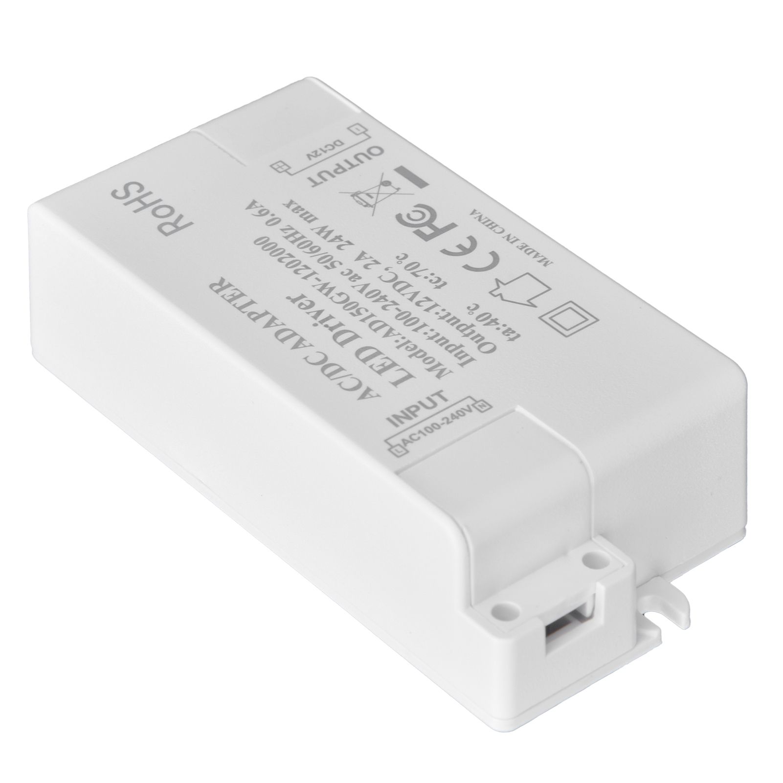 DC12V 24W 2A LED Driver Constant Voltage Multifunctional DIY LED Light Transformer AC 100‑240V - Image 4