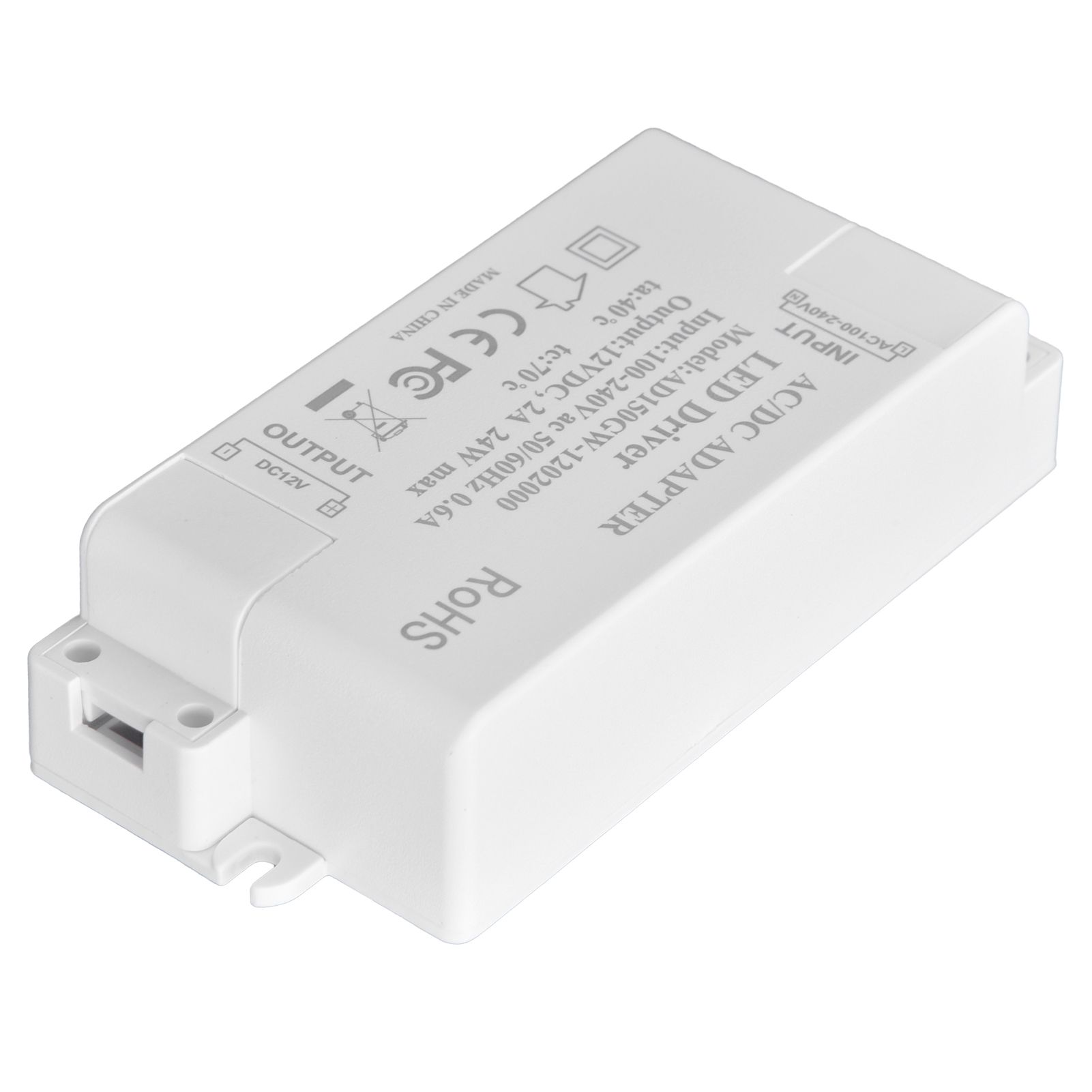 DC12V 24W 2A LED Driver Constant Voltage Multifunctional DIY LED Light Transformer AC 100‑240V - Image 6