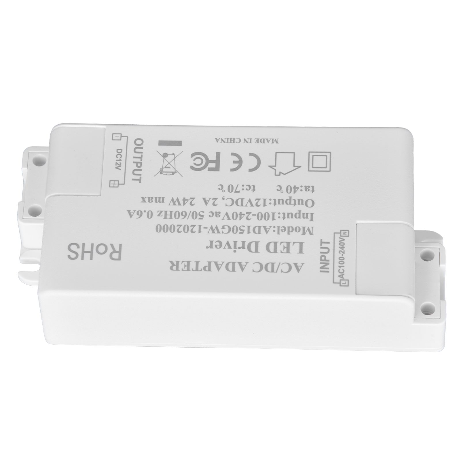 DC12V 24W 2A LED Driver Constant Voltage Multifunctional DIY LED Light Transformer AC 100‑240V - Image 8