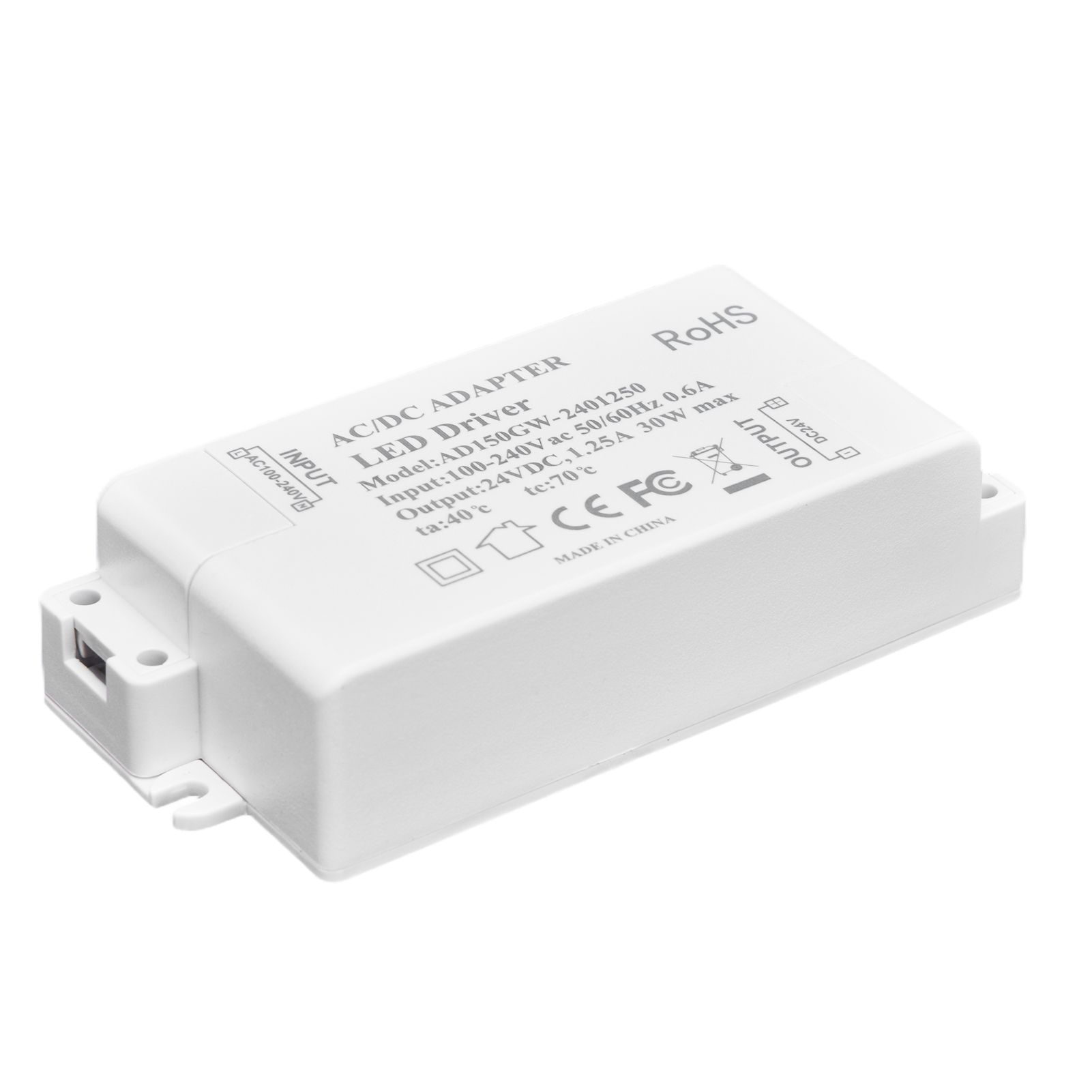 30W DC 24V 1.25A LED Driver Constant Voltage Professional LED Light Transformer AC 100‑240V - Image 4