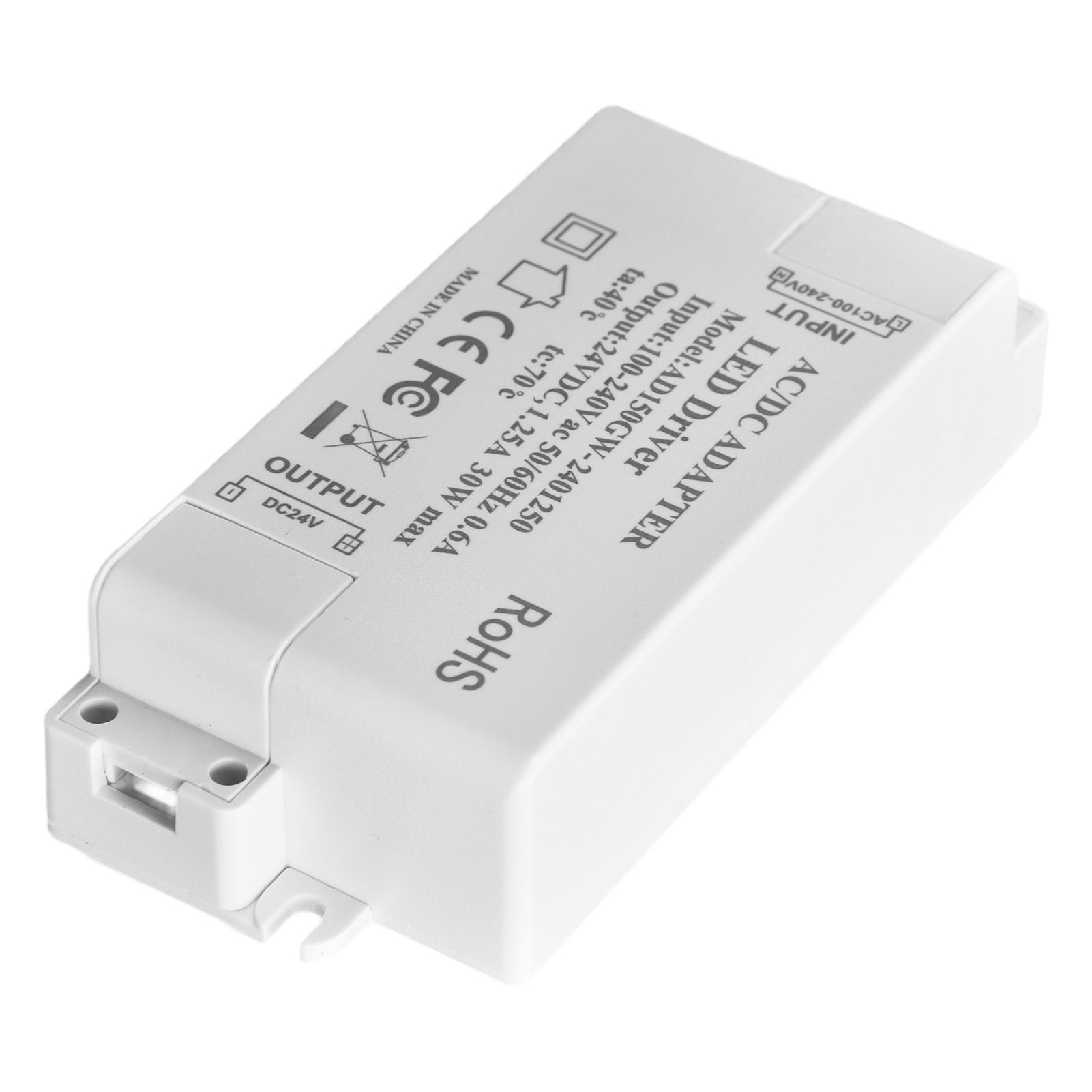 30W DC 24V 1.25A LED Driver Constant Voltage Professional LED Light Transformer AC 100‑240V - Image 5