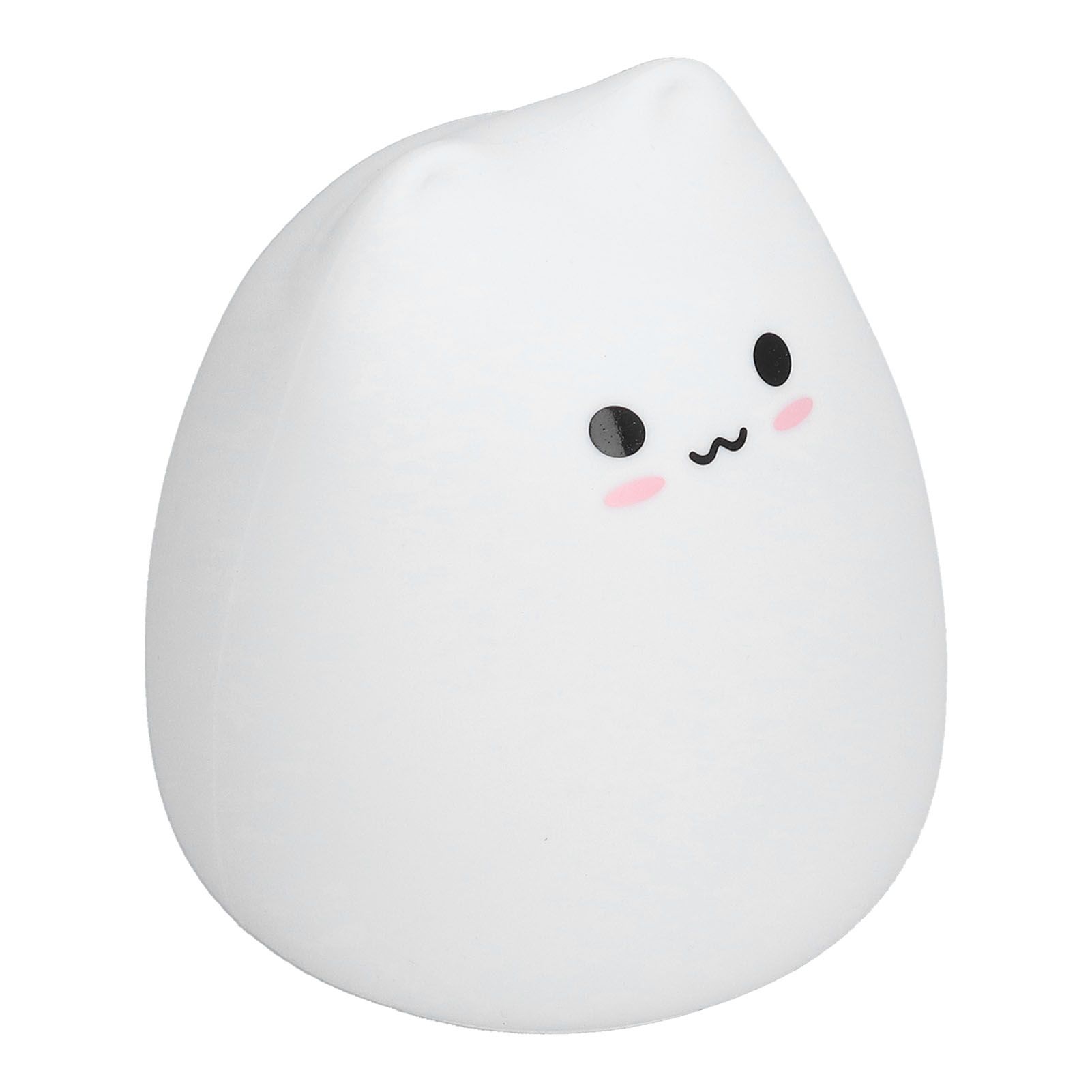 LED Tap Lamp Cat Shaped 7 Colors Changing Silicone Night Light for Home Bedroom Children's Room - Image 4