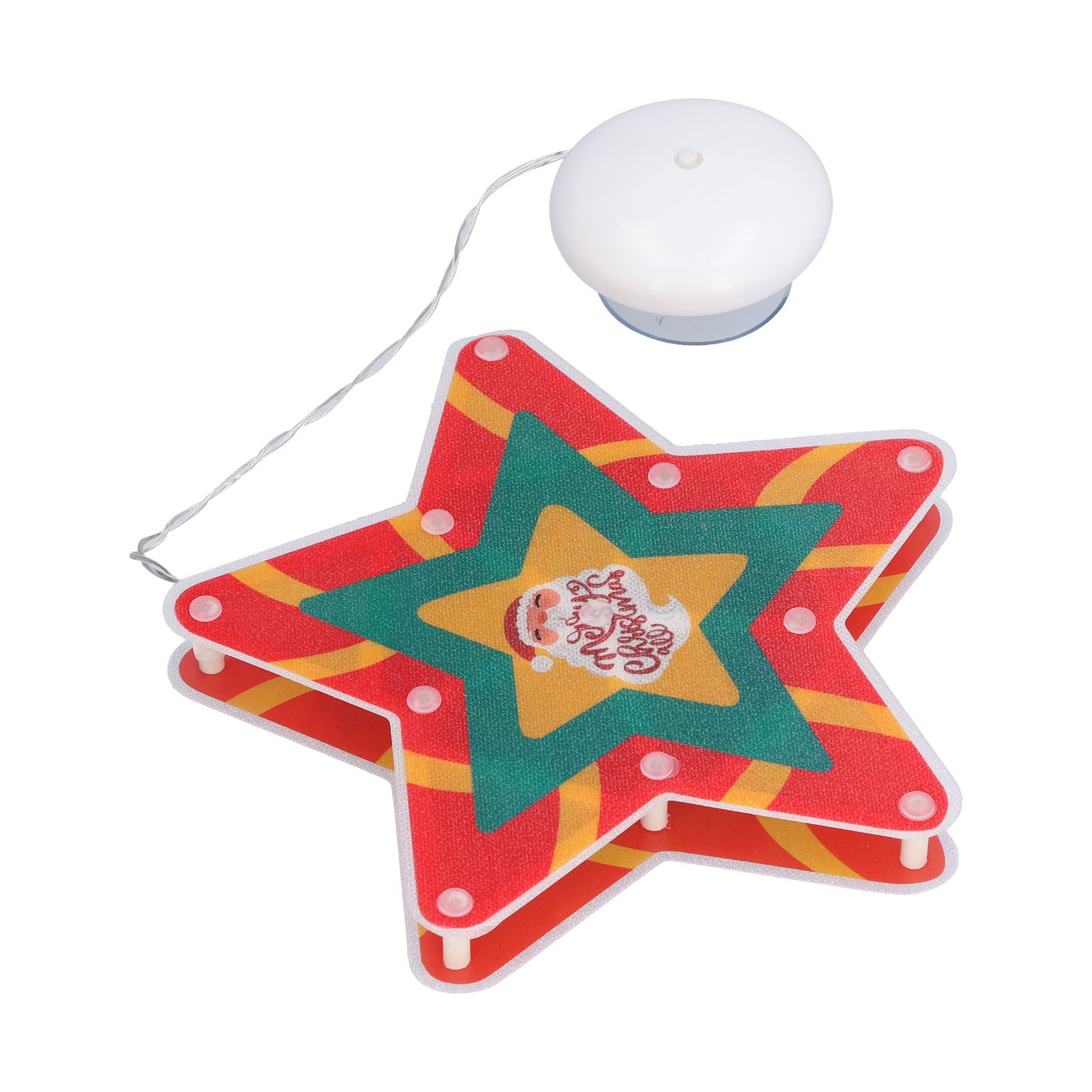LED Christmas Cup Pendant Light LED Christmas Window Hanging Light with Suction Cup - Image 4