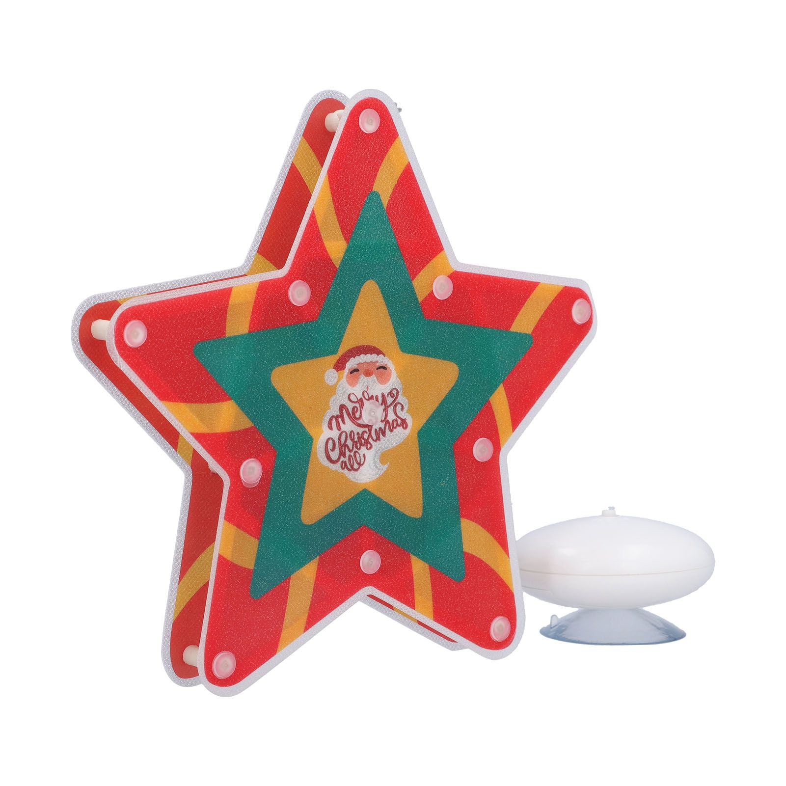 LED Christmas Cup Pendant Light LED Christmas Window Hanging Light with Suction Cup - Image 5