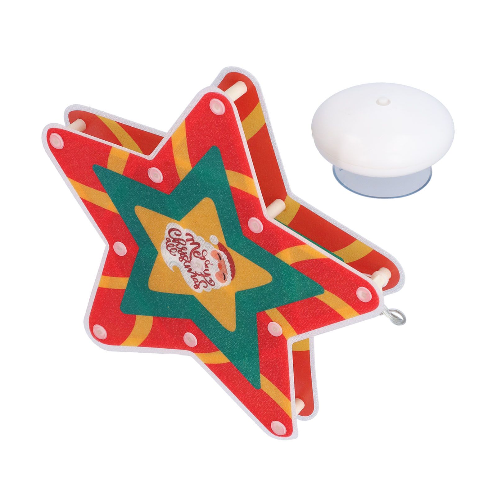 LED Christmas Cup Pendant Light LED Christmas Window Hanging Light with Suction Cup - Image 6