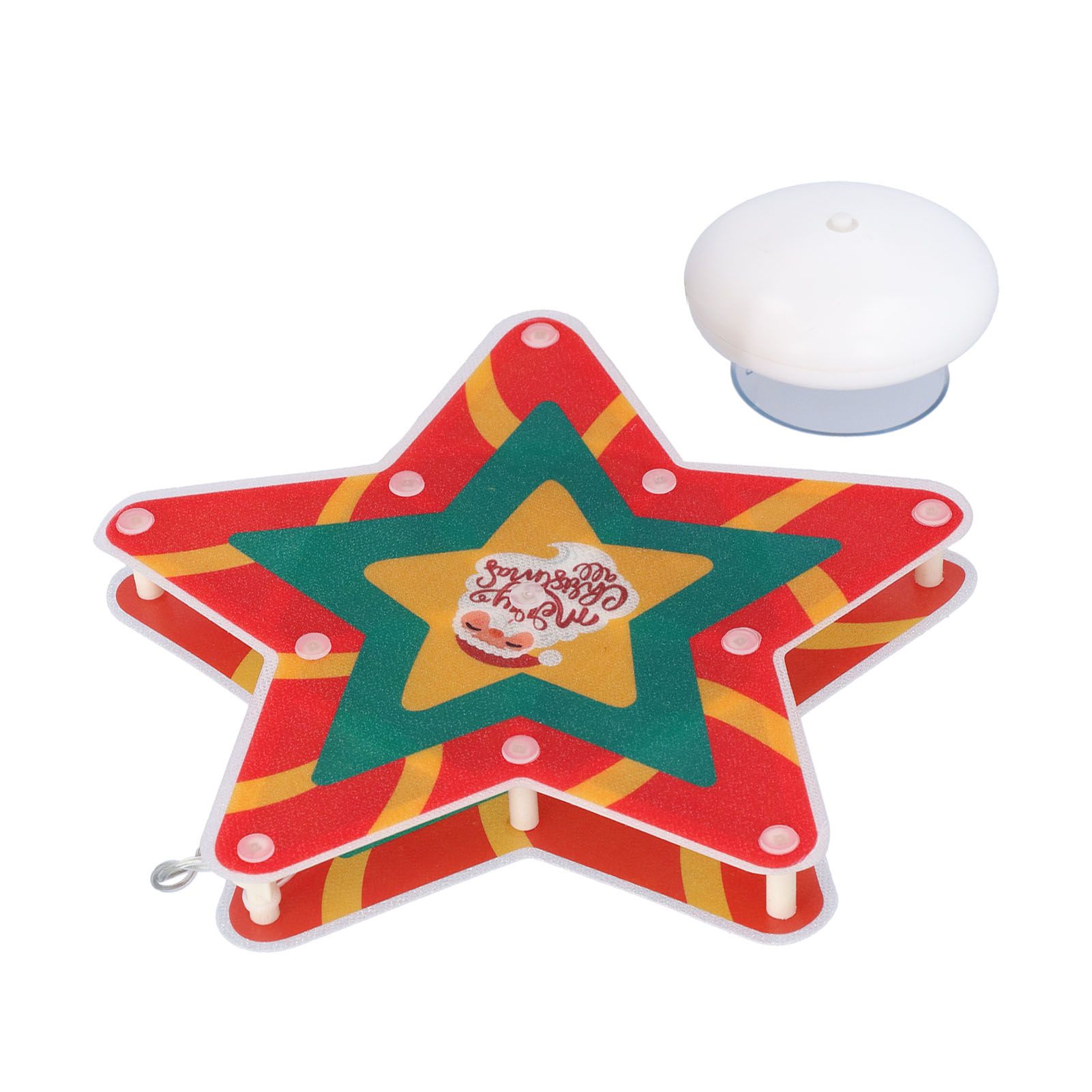 LED Christmas Cup Pendant Light LED Christmas Window Hanging Light with Suction Cup - Image 8