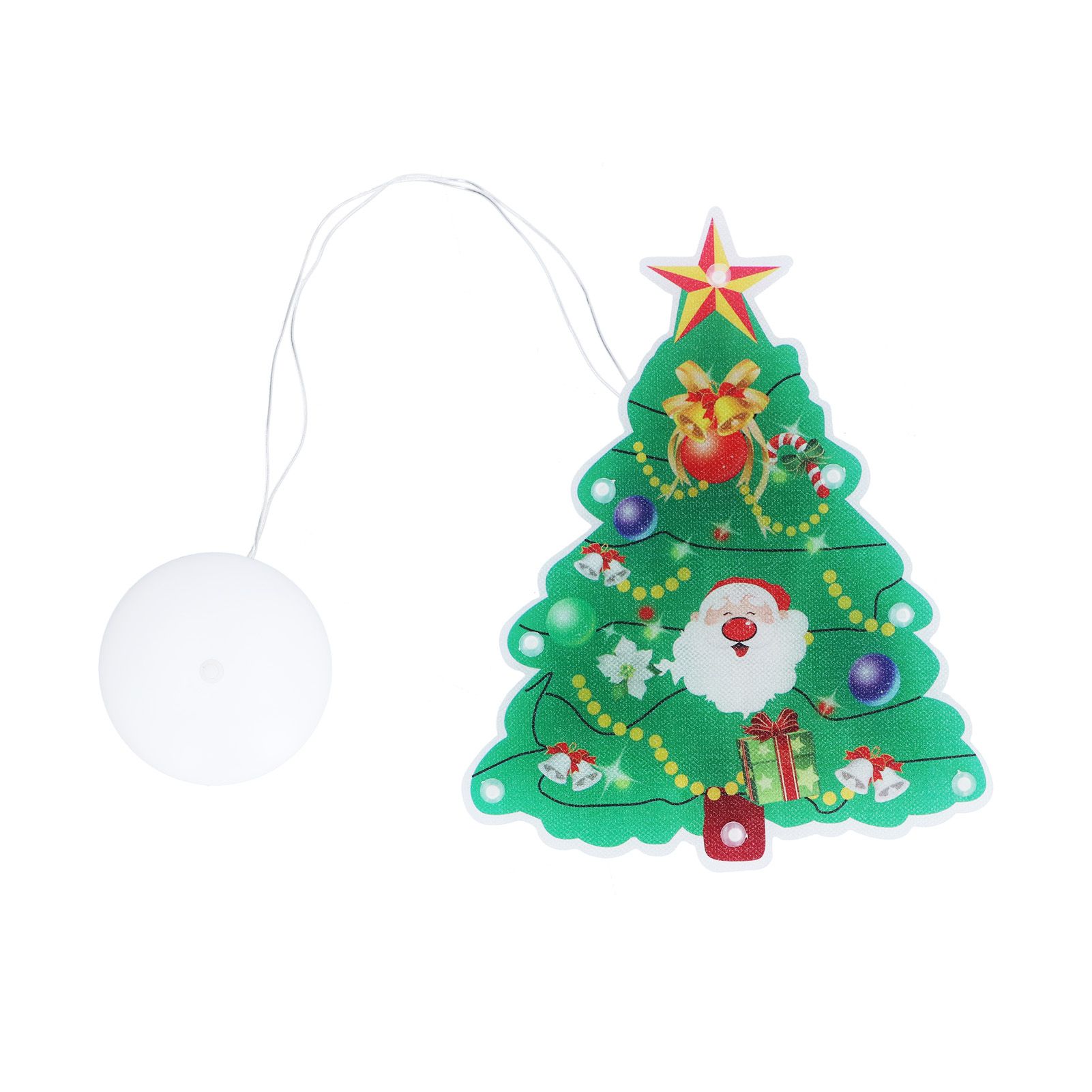 LED Decorative Light Hanging Suction Cup Small Light for Window Christmas Festival - Image 1