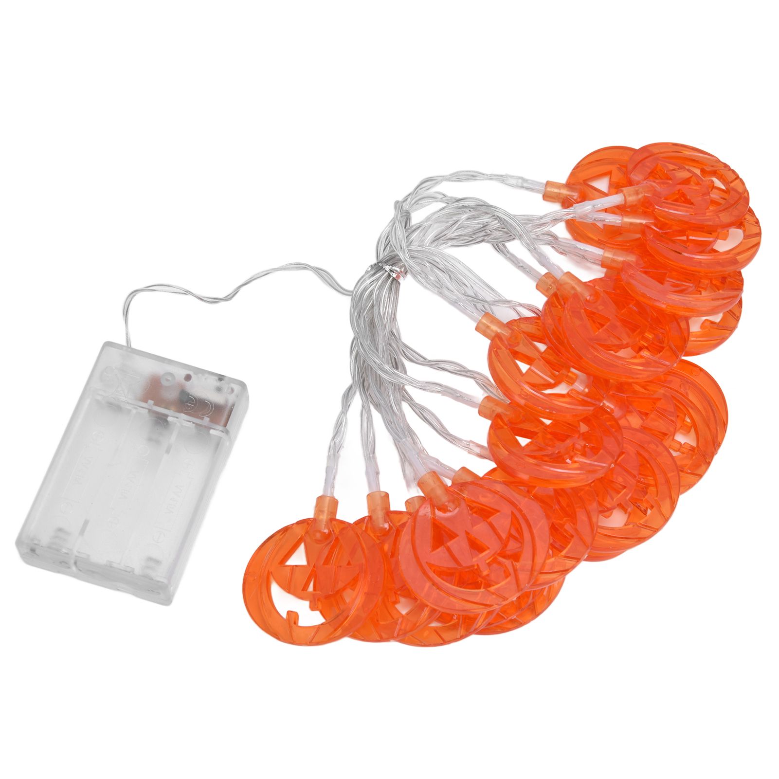 3 Meters Pumpkin String Light 20LED Decorative String Light for Halloween Festival Indoor Outdoor Party - Image 2