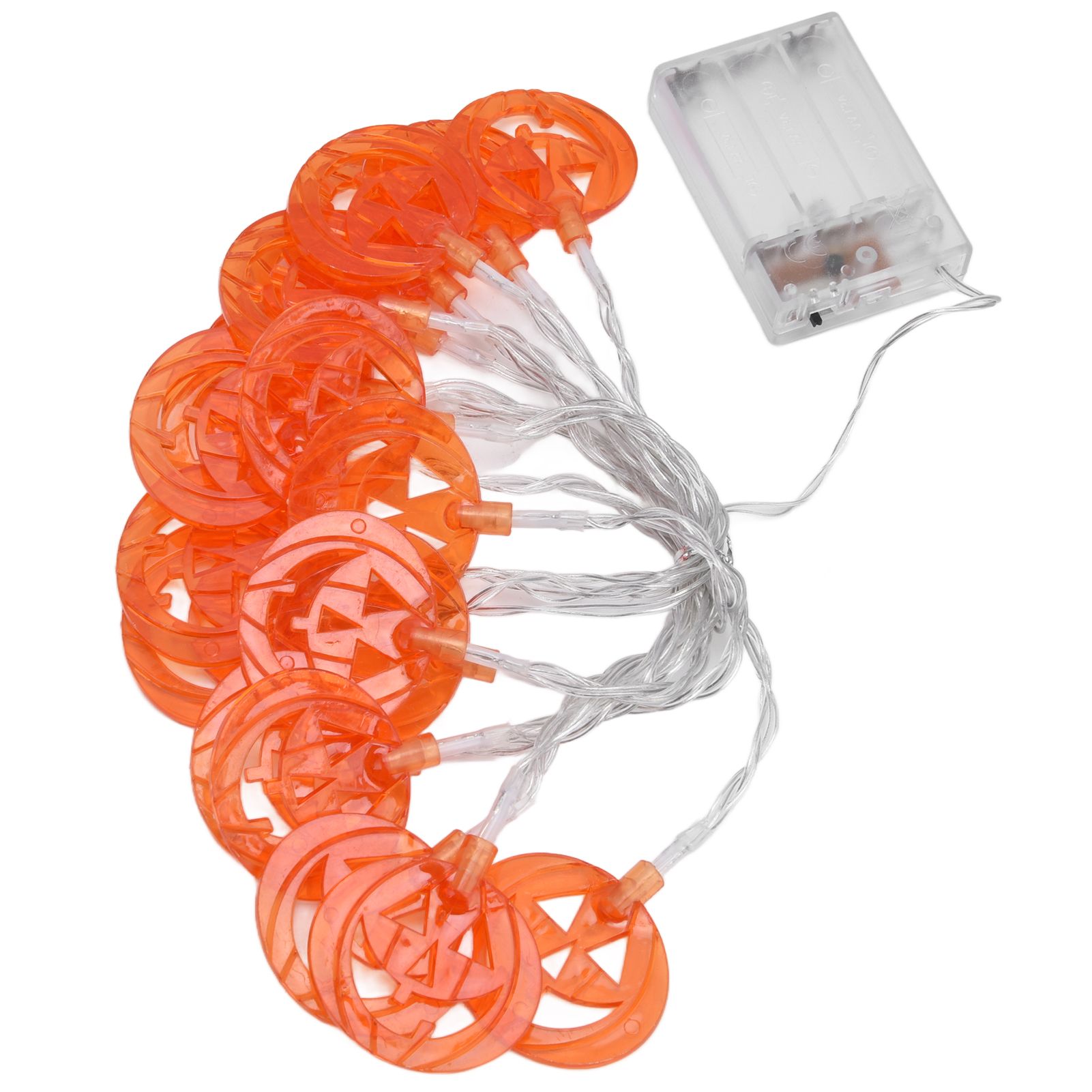 3 Meters Pumpkin String Light 20LED Decorative String Light for Halloween Festival Indoor Outdoor Party - Image 3