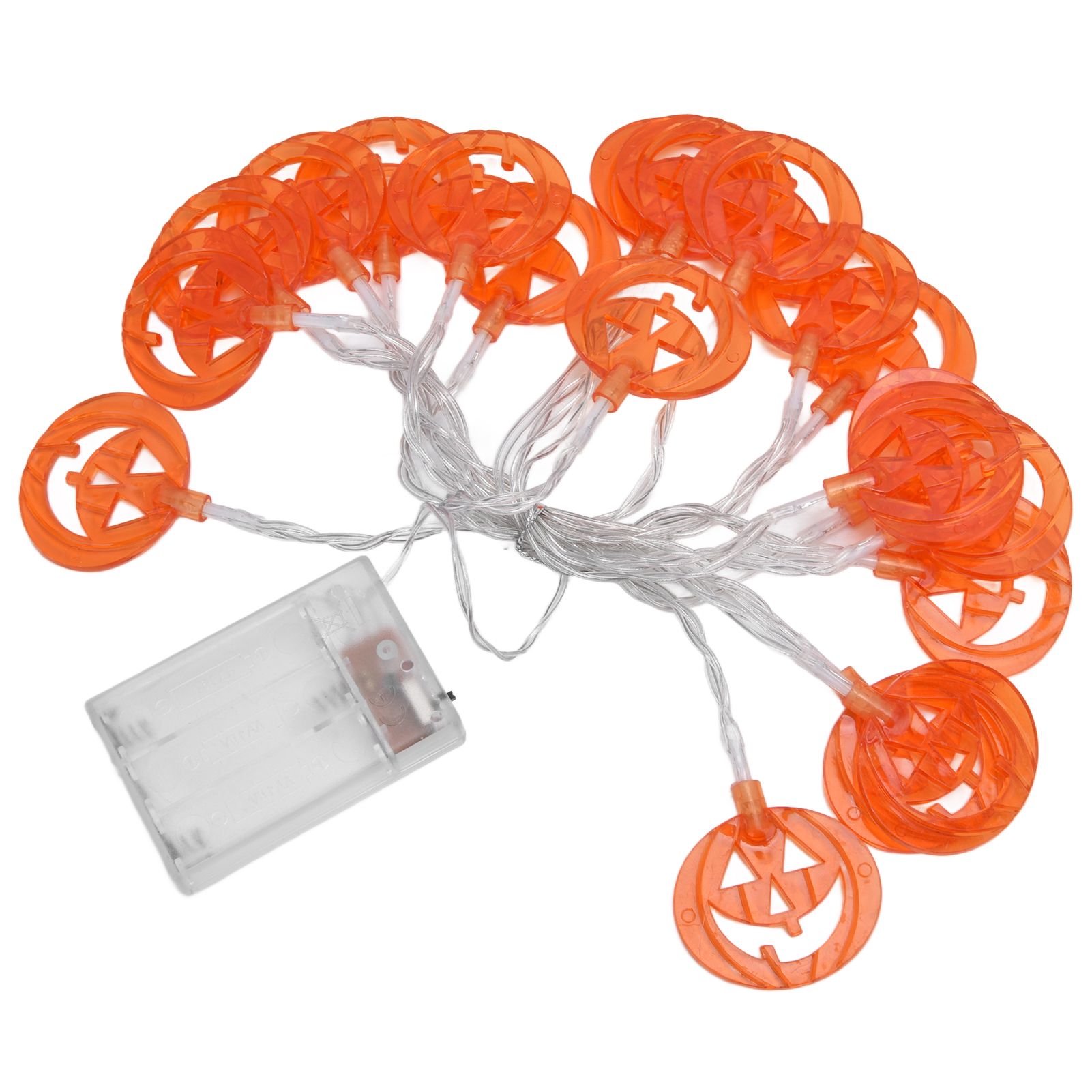 3 Meters Pumpkin String Light 20LED Decorative String Light for Halloween Festival Indoor Outdoor Party - Image 4