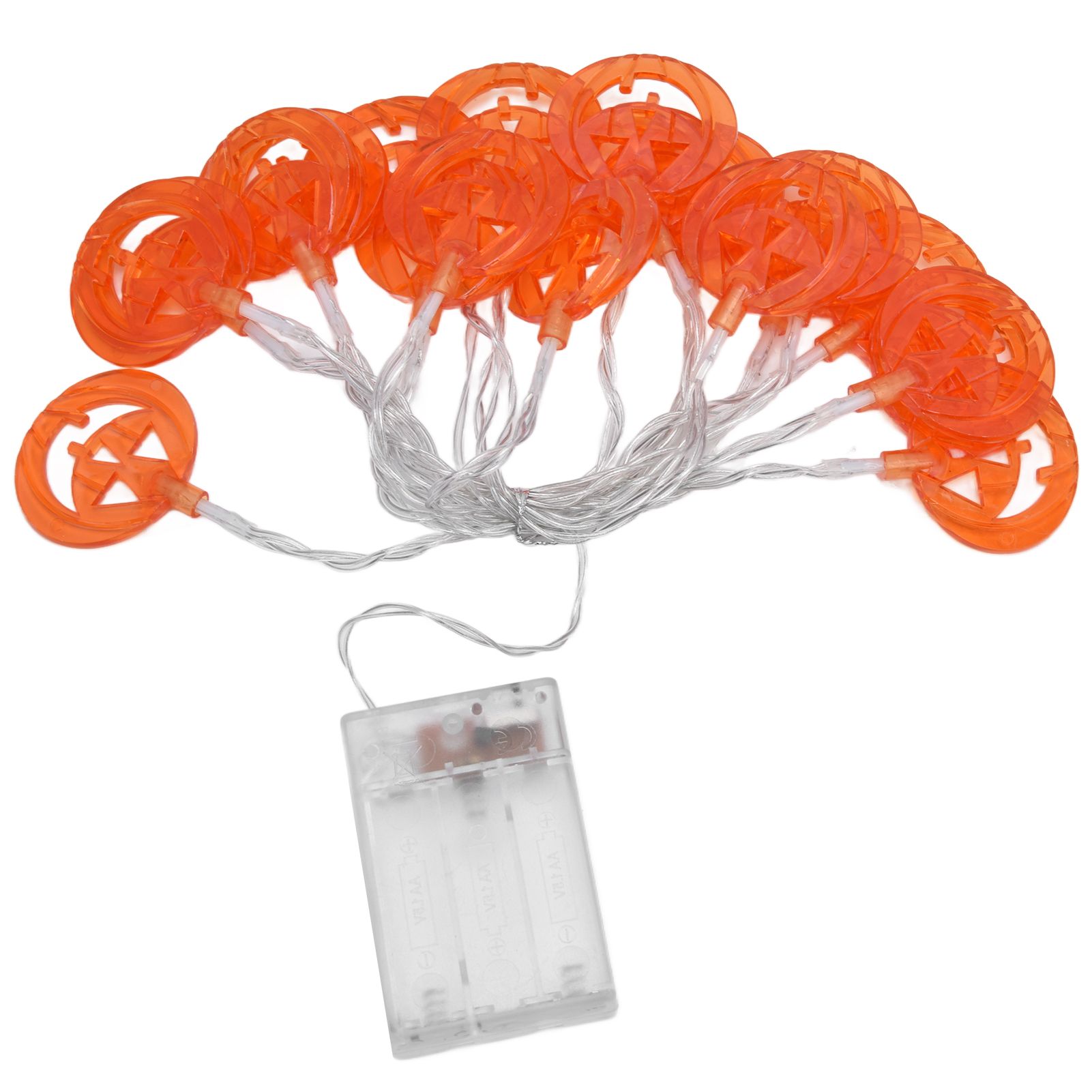3 Meters Pumpkin String Light 20LED Decorative String Light for Halloween Festival Indoor Outdoor Party - Image 7