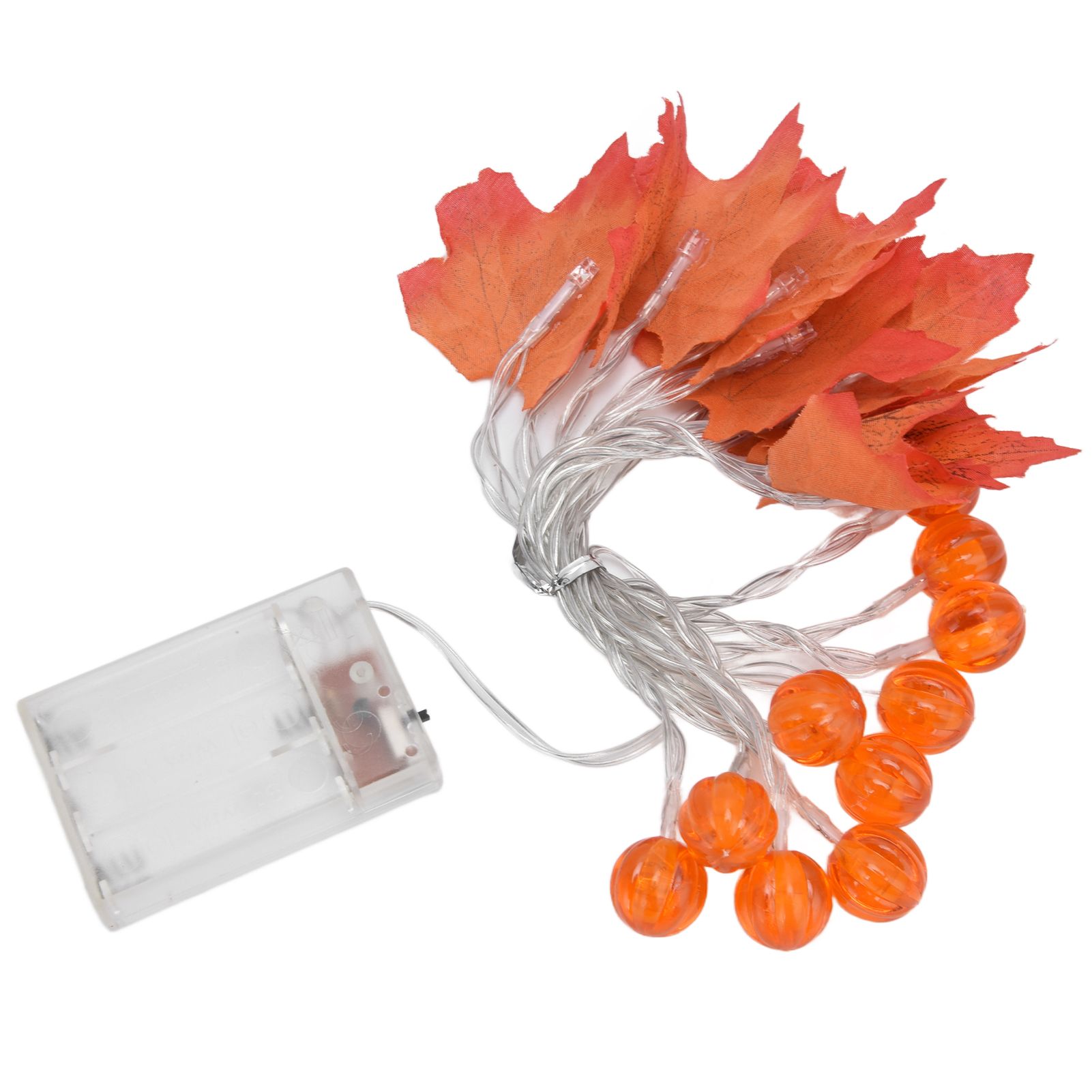 Maple Leaf String Light with Constant Light Flashing Dual Modes Indoor Outdoor Holiday Party Decors(3 m 9.8ft 20LED ) - Image 4