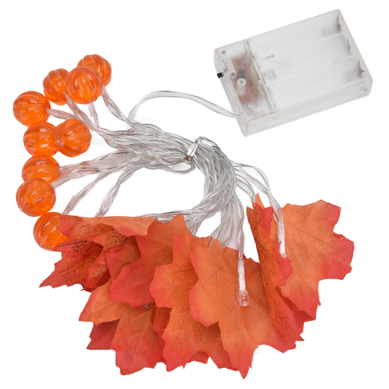 Maple Leaf String Light with Constant Light Flashing Dual Modes Indoor Outdoor Holiday Party Decors(3 m 9.8ft 20LED ) - Image 5