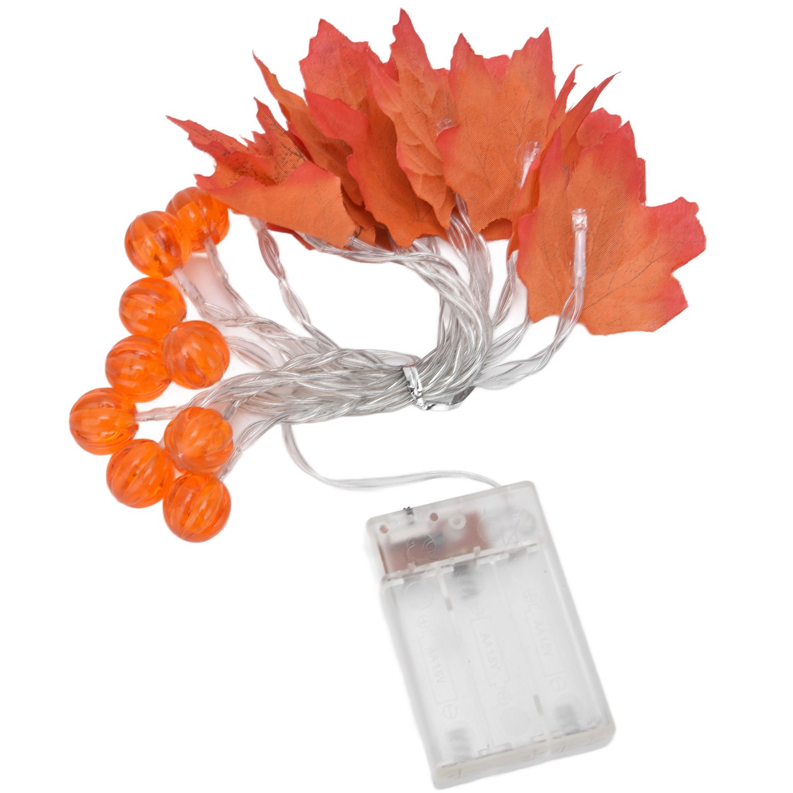 Maple Leaf String Light with Constant Light Flashing Dual Modes Indoor Outdoor Holiday Party Decors(3 m 9.8ft 20LED ) - Image 8