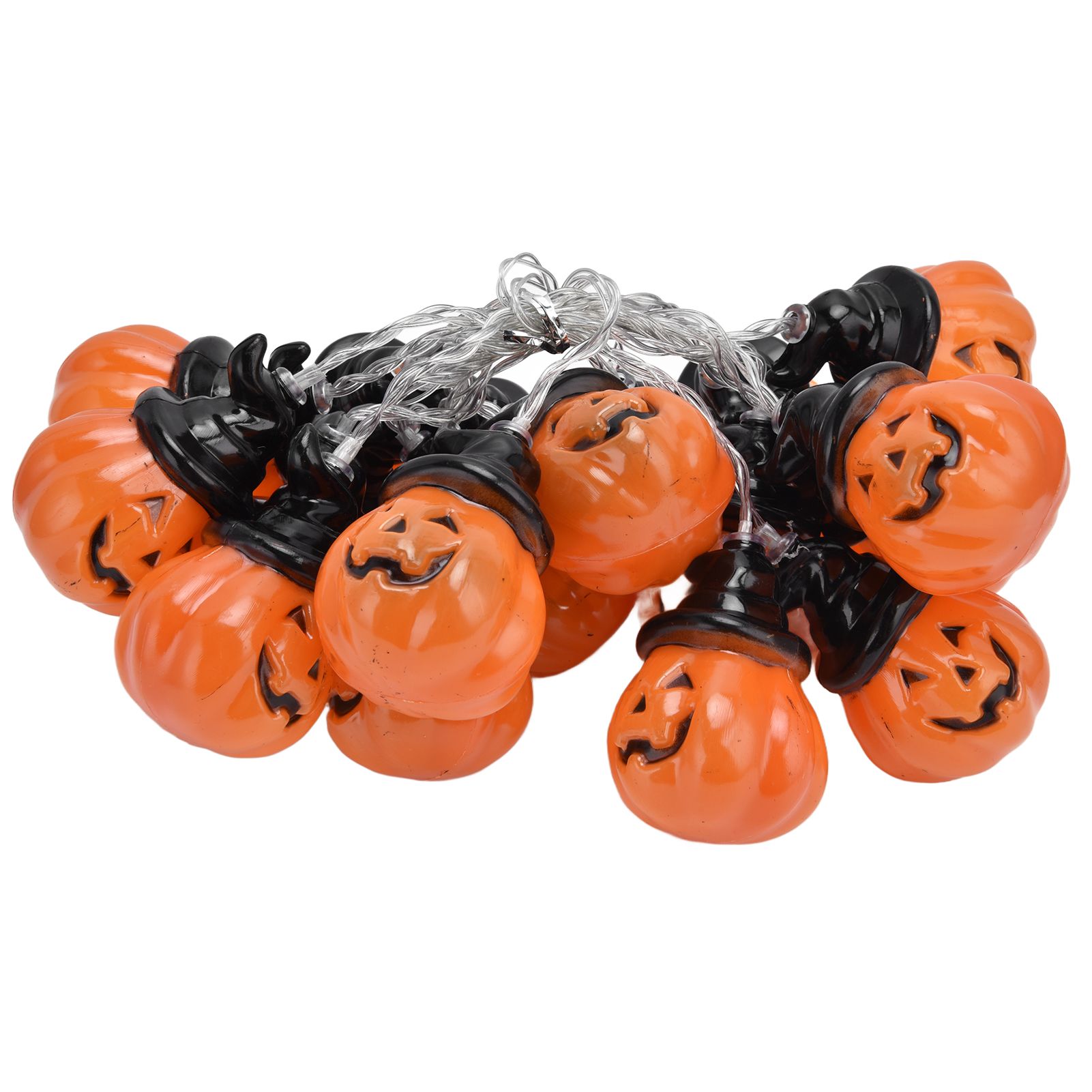 20LED Pumpkin String Light 3 Meters Dual Mode Decorative Light for Festival Home Halloween - Image 3