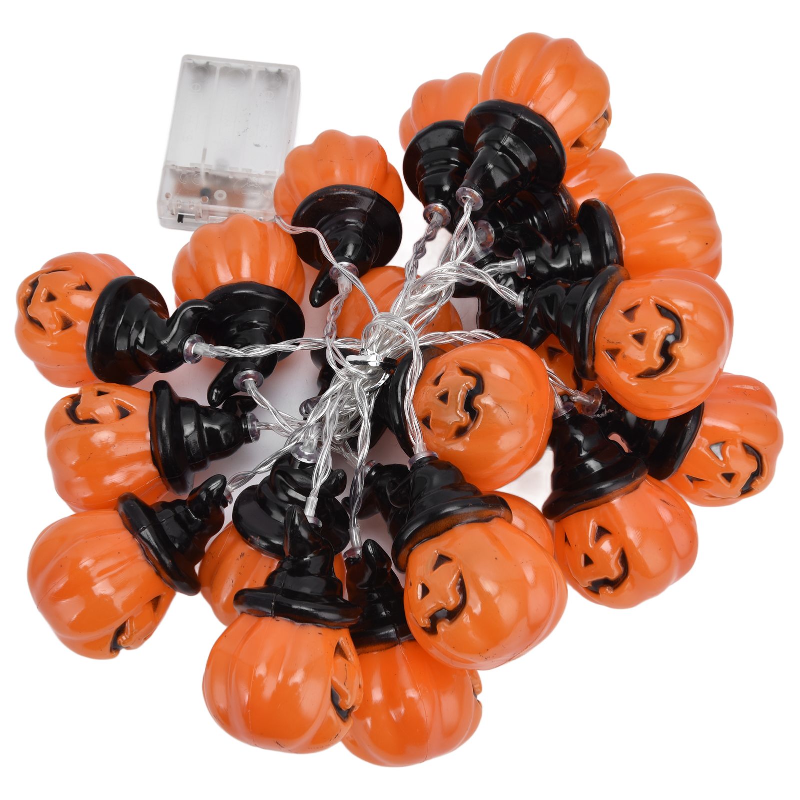 20LED Pumpkin String Light 3 Meters Dual Mode Decorative Light for Festival Home Halloween - Image 5