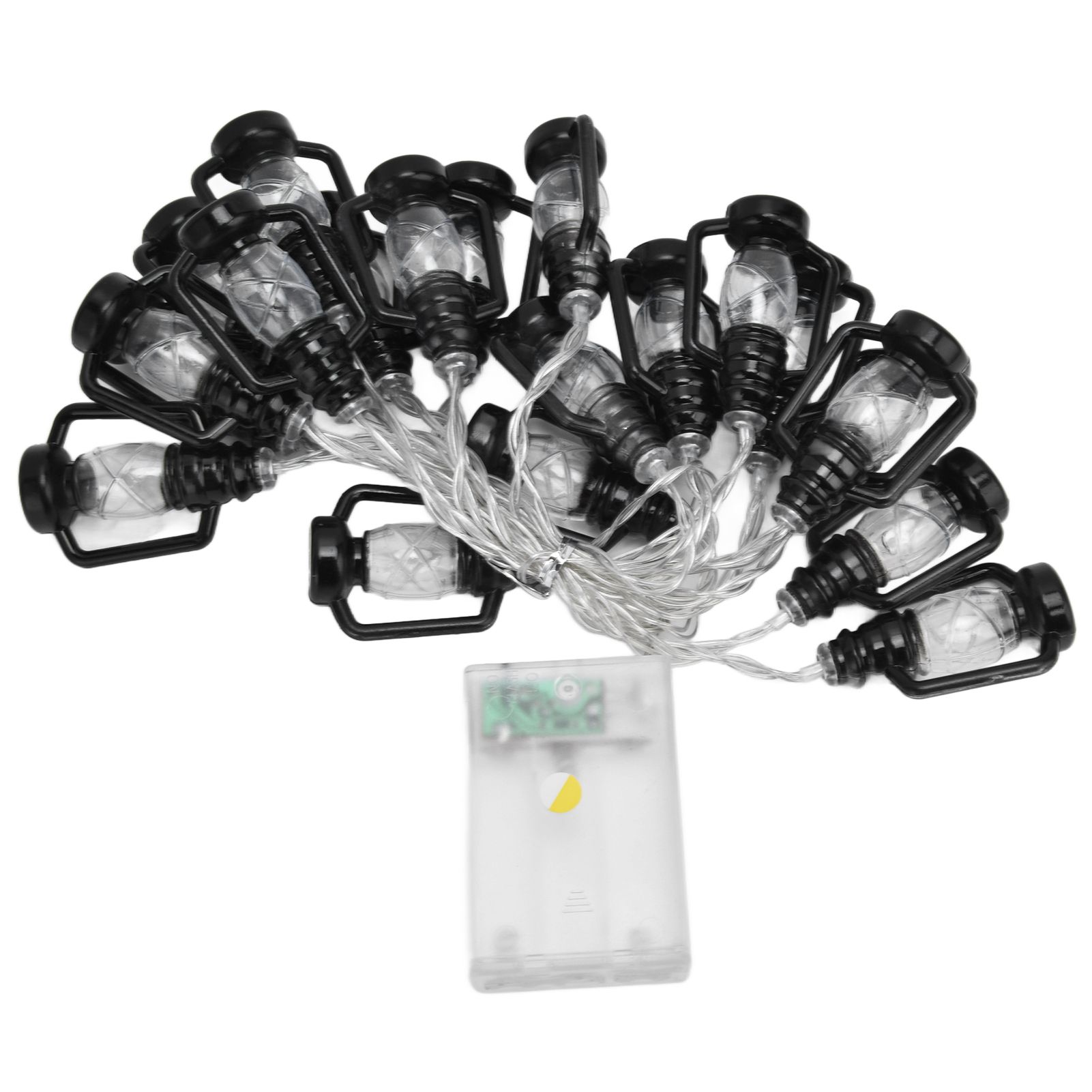 20LED String Light 9.8ft Warm Retro Halloween Kerosene String Light for Garden Home Festival Decoration - Image 1