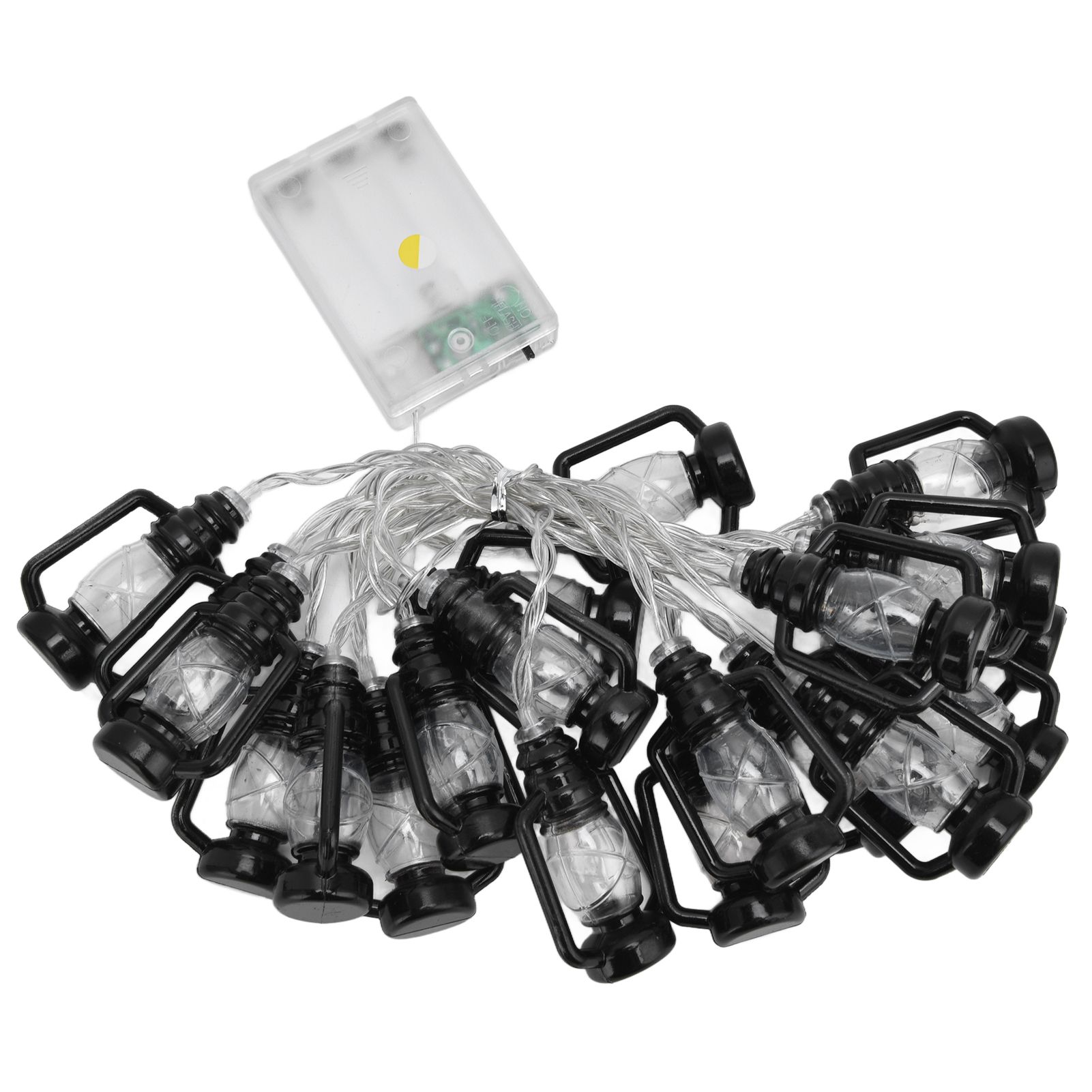 20LED String Light 9.8ft Warm Retro Halloween Kerosene String Light for Garden Home Festival Decoration - Image 6