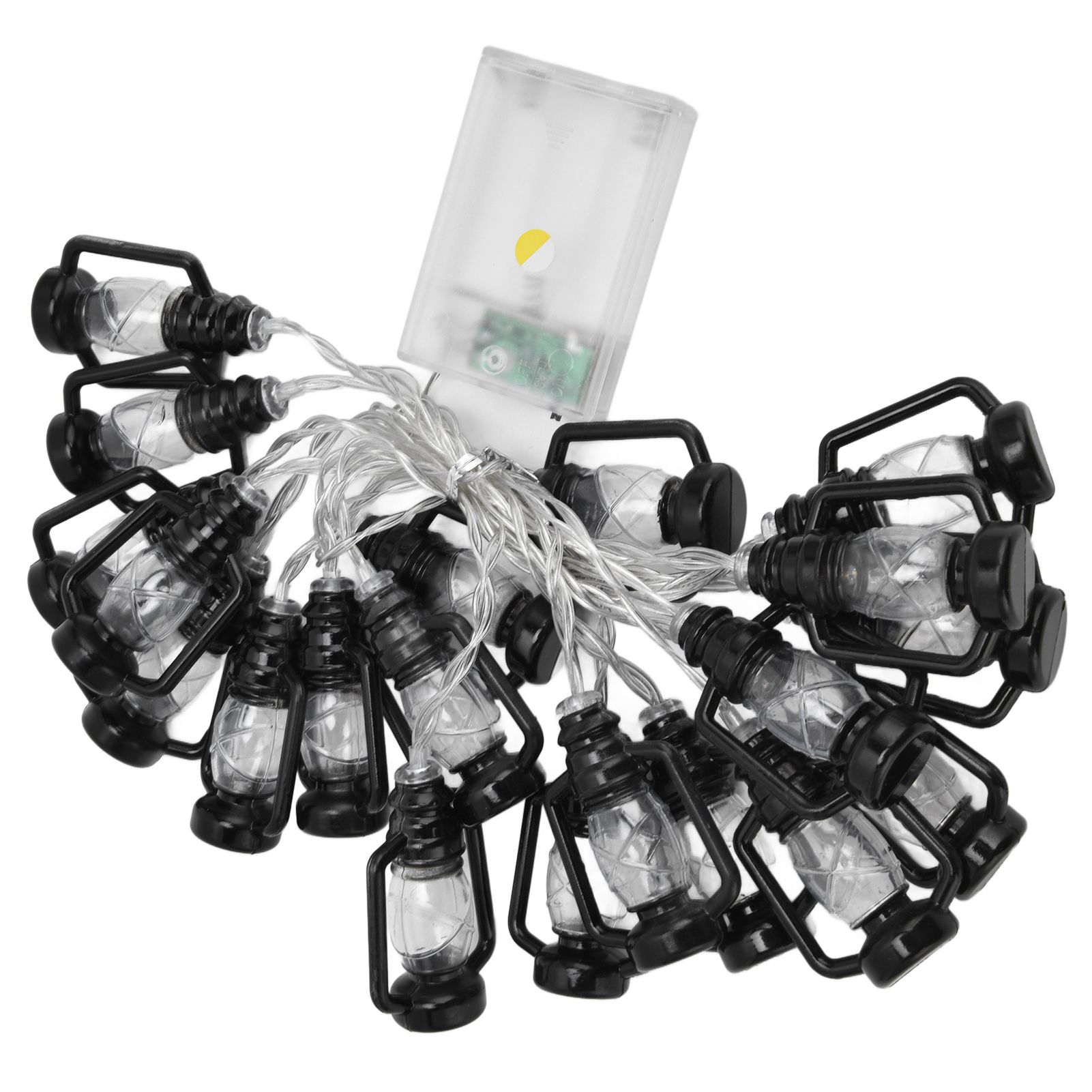 20LED String Light 9.8ft Warm Retro Halloween Kerosene String Light for Garden Home Festival Decoration - Image 8
