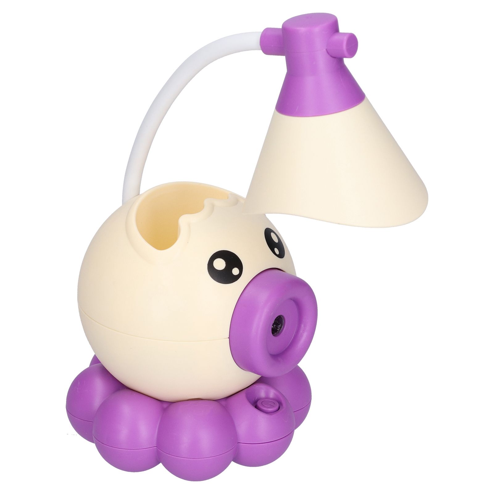 LED Desk Lamp Octopus Shaped Foldable Multifunctional Warm White Light USB Charging Cute Desk LampYellow - Image 5