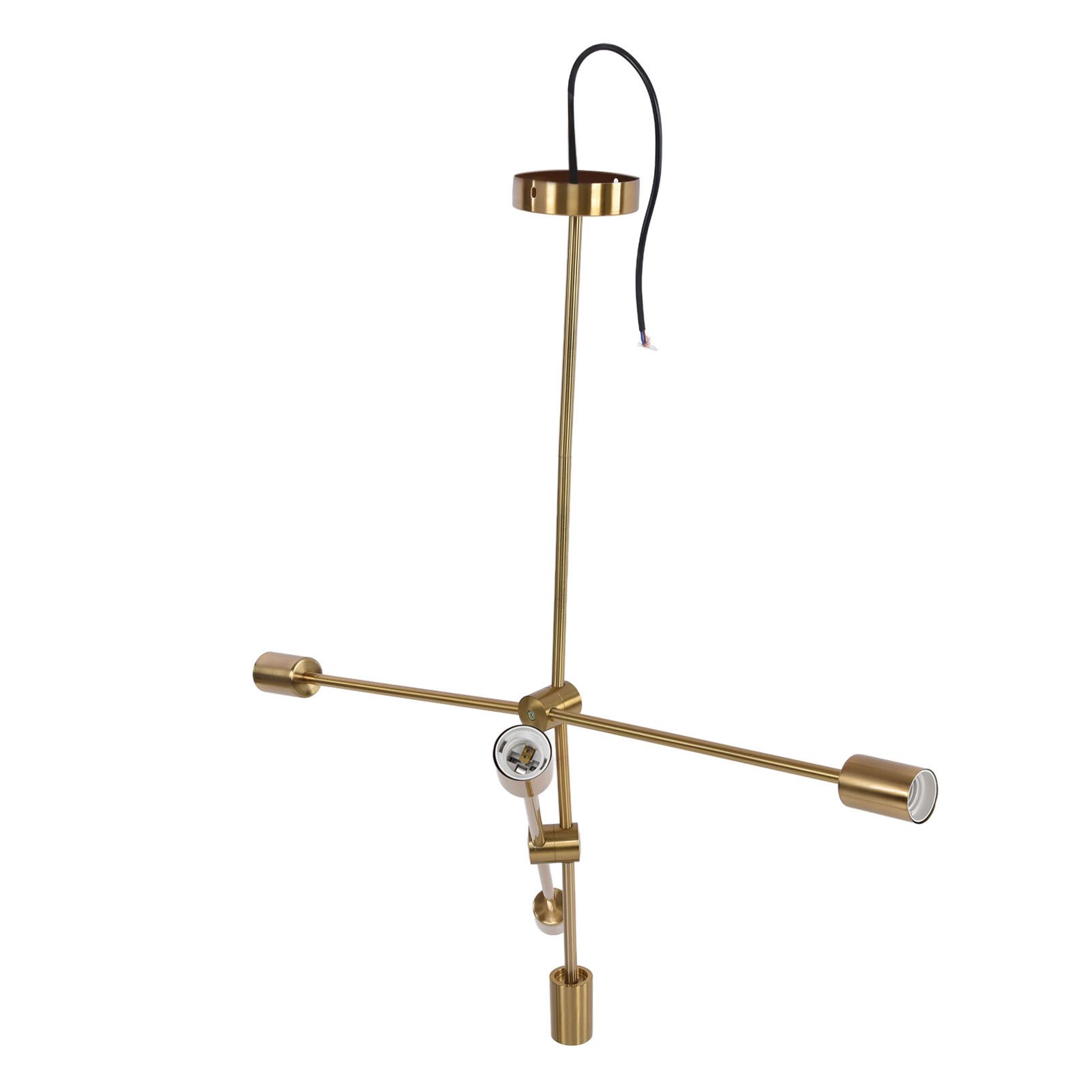 Modern Chandelier Unique Appearance Elegant Design Stable Firm Geometric Line Chandelier 110‑220V - Image 3