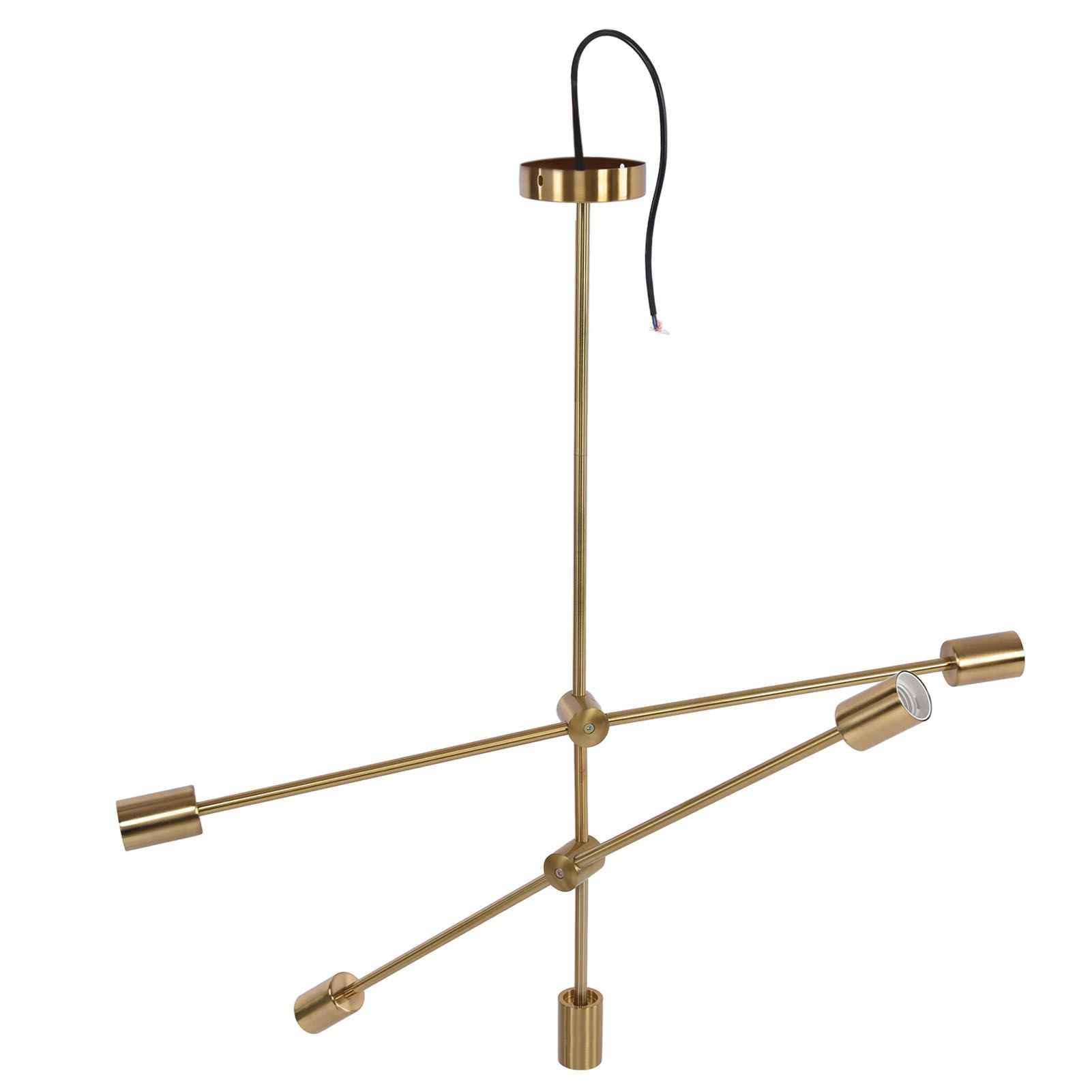 Modern Chandelier Unique Appearance Elegant Design Stable Firm Geometric Line Chandelier 110‑220V - Image 4
