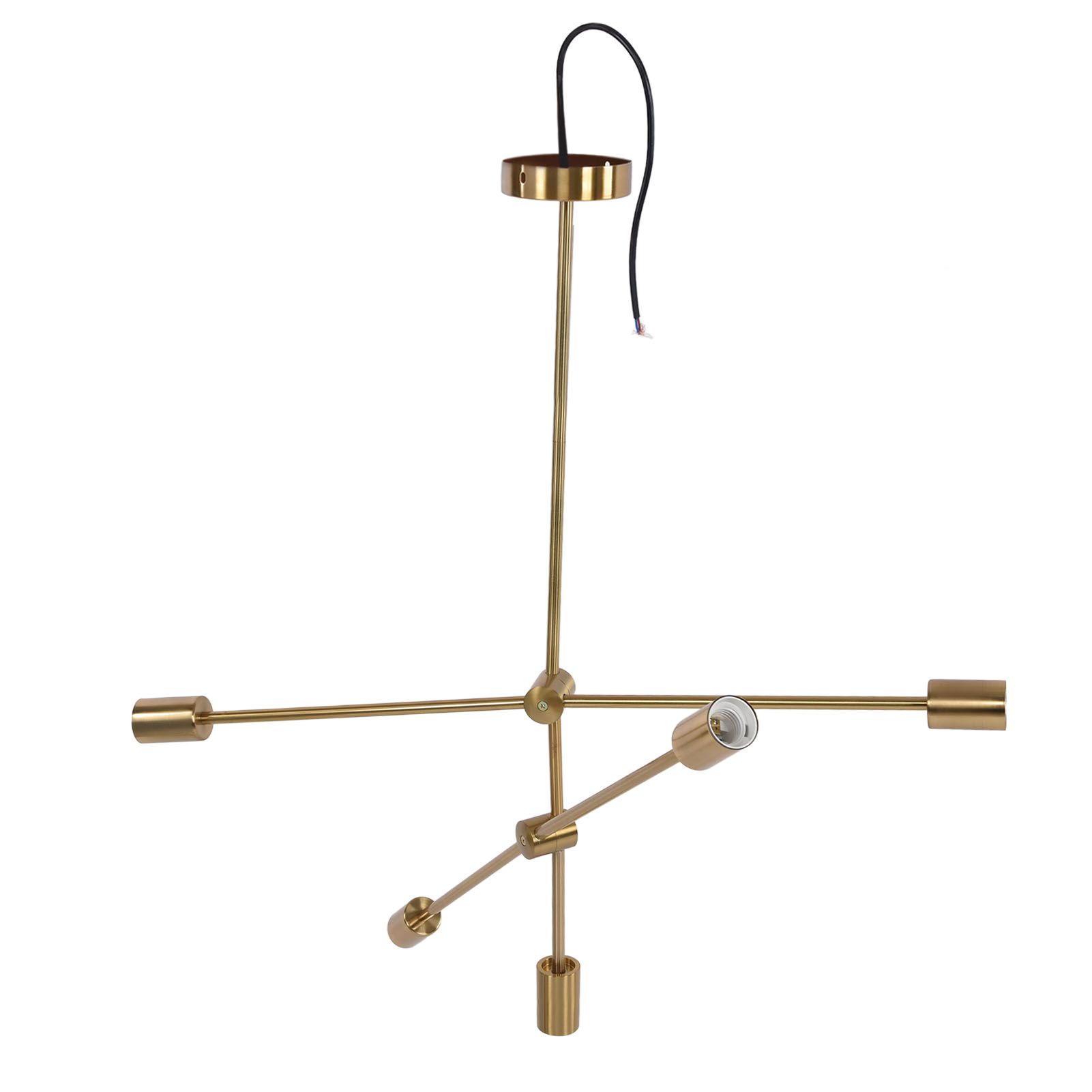Modern Chandelier Unique Appearance Elegant Design Stable Firm Geometric Line Chandelier 110‑220V - Image 5
