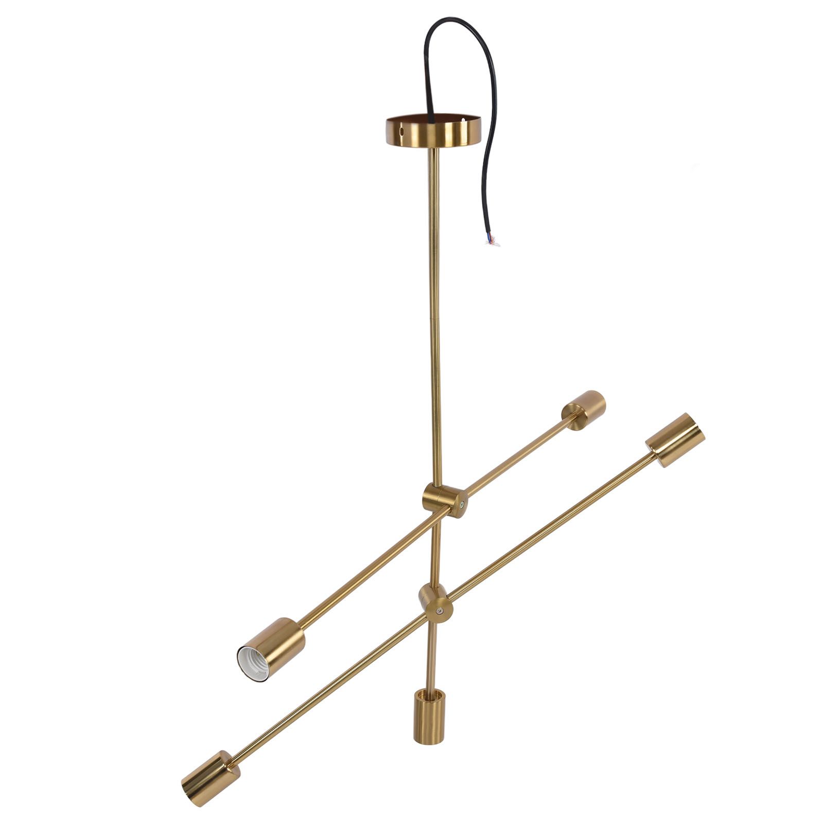 Modern Chandelier Unique Appearance Elegant Design Stable Firm Geometric Line Chandelier 110‑220V - Image 6