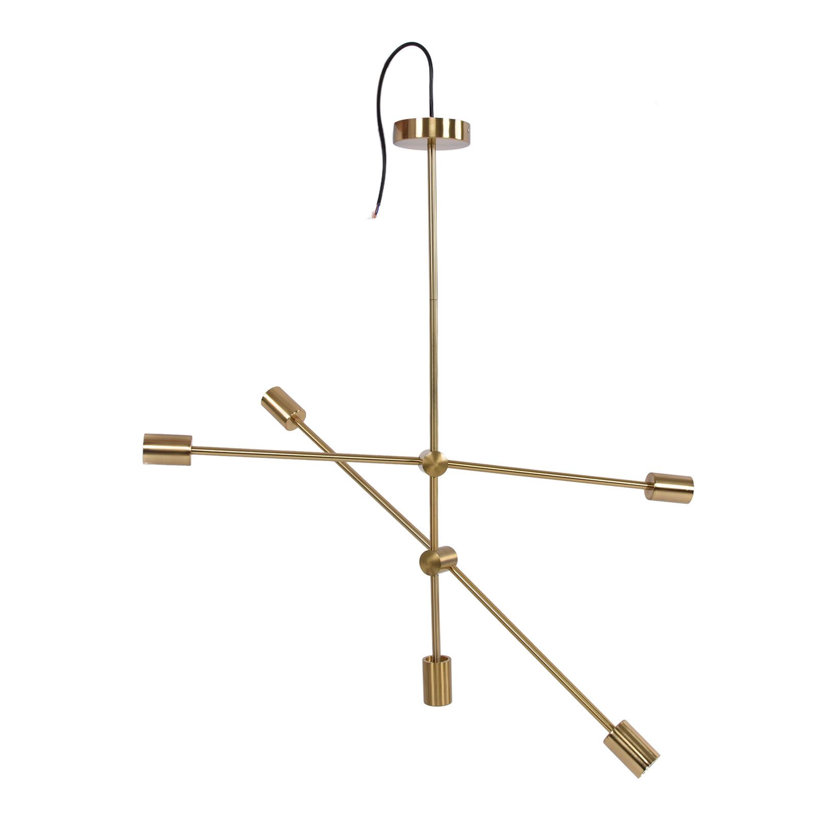 Modern Chandelier Unique Appearance Elegant Design Stable Firm Geometric Line Chandelier 110‑220V - Image 8