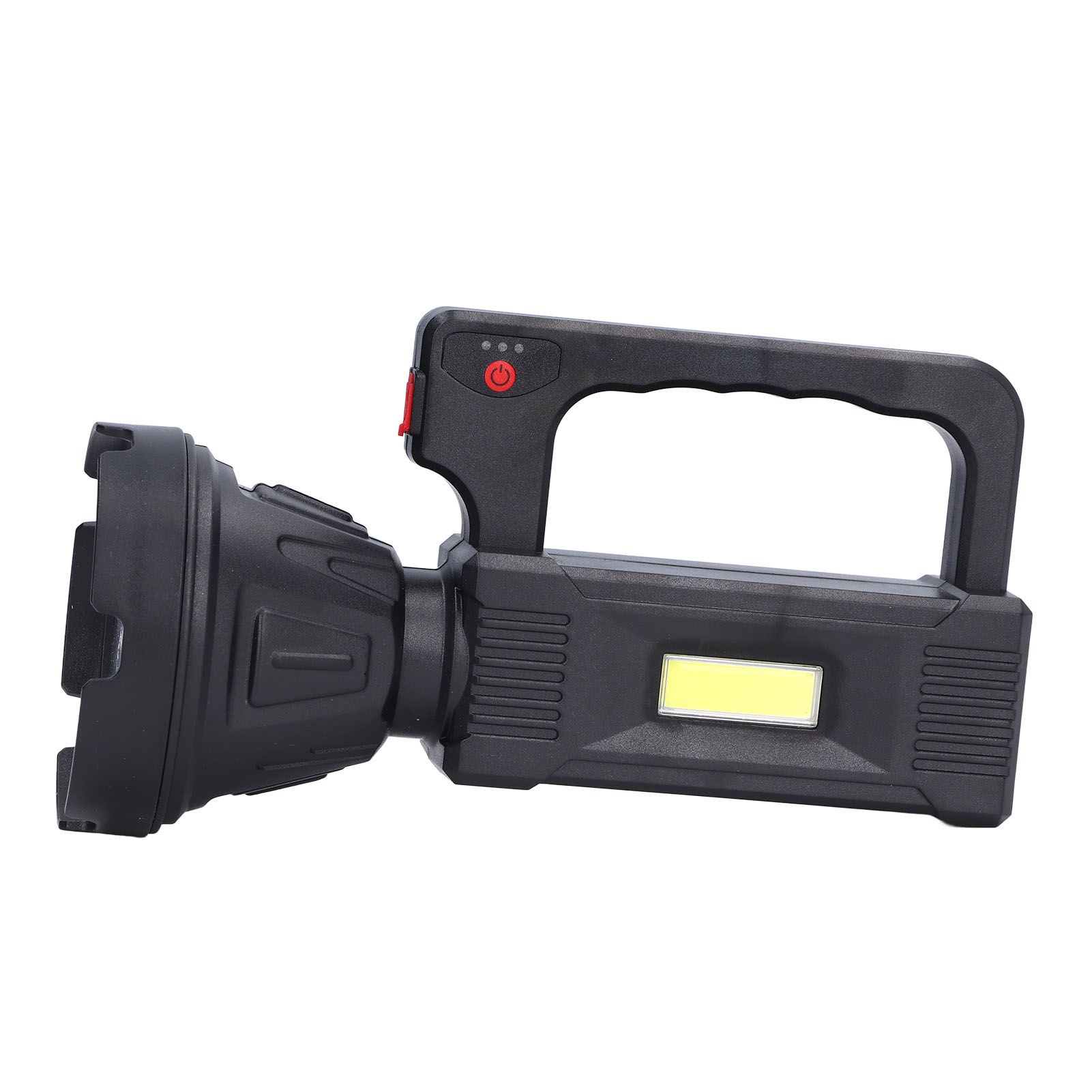 Spotlight Flashlight USB Charging Dual Light Source Smart Battery Display Multi Speed Mode Flash Light - Image 5