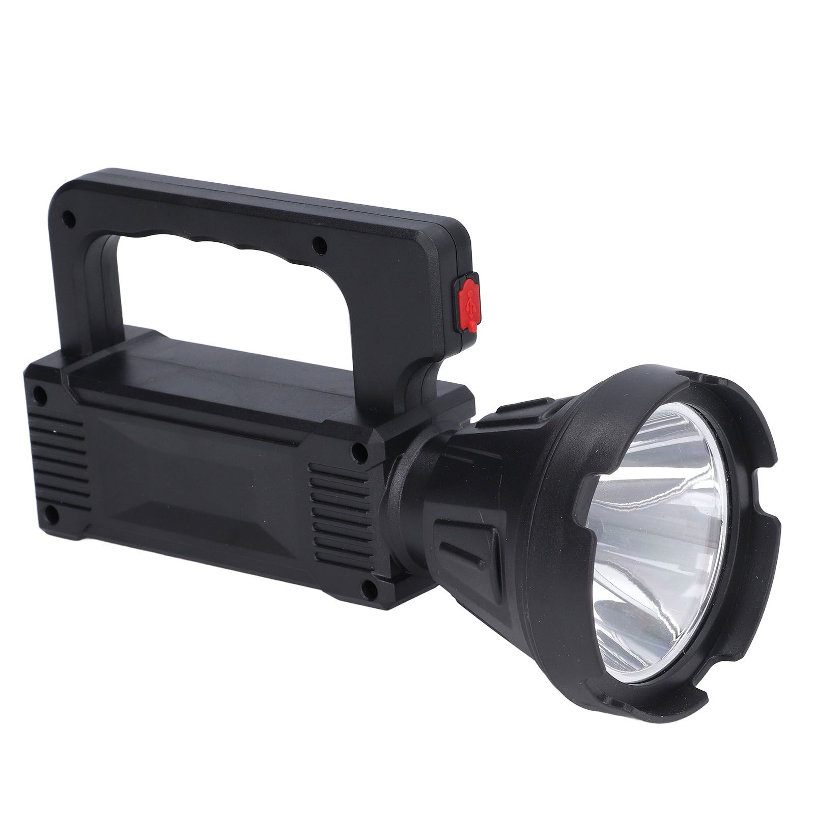 Spotlight Flashlight USB Charging Dual Light Source Smart Battery Display Multi Speed Mode Flash Light - Image 8