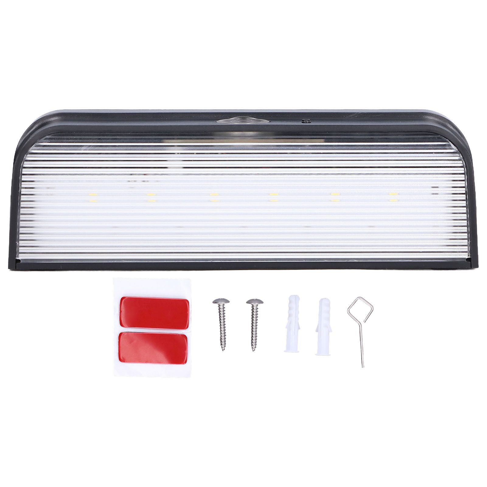 LED Wall Light Solar Power Light Control Energy Saving IP65 Waterproof Dampproof Easy Installation Sensor Light Outdoor - Image 1
