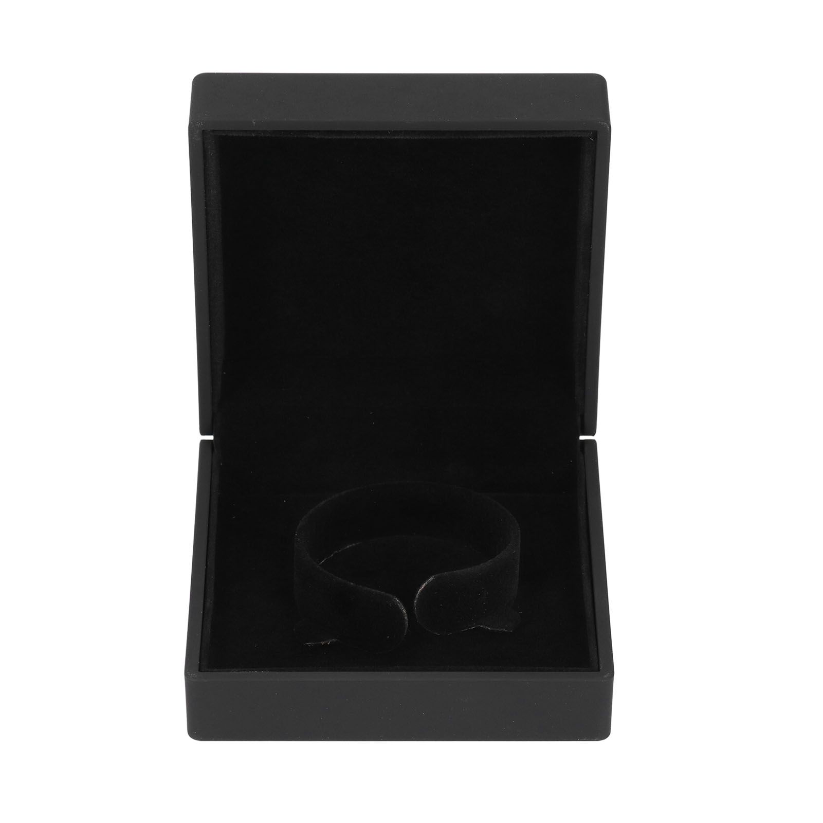 Bracelet Box LED Lights Unique Elegant Environmental Protection Swan Cotton Material Bracelet Gift Box - Image 2