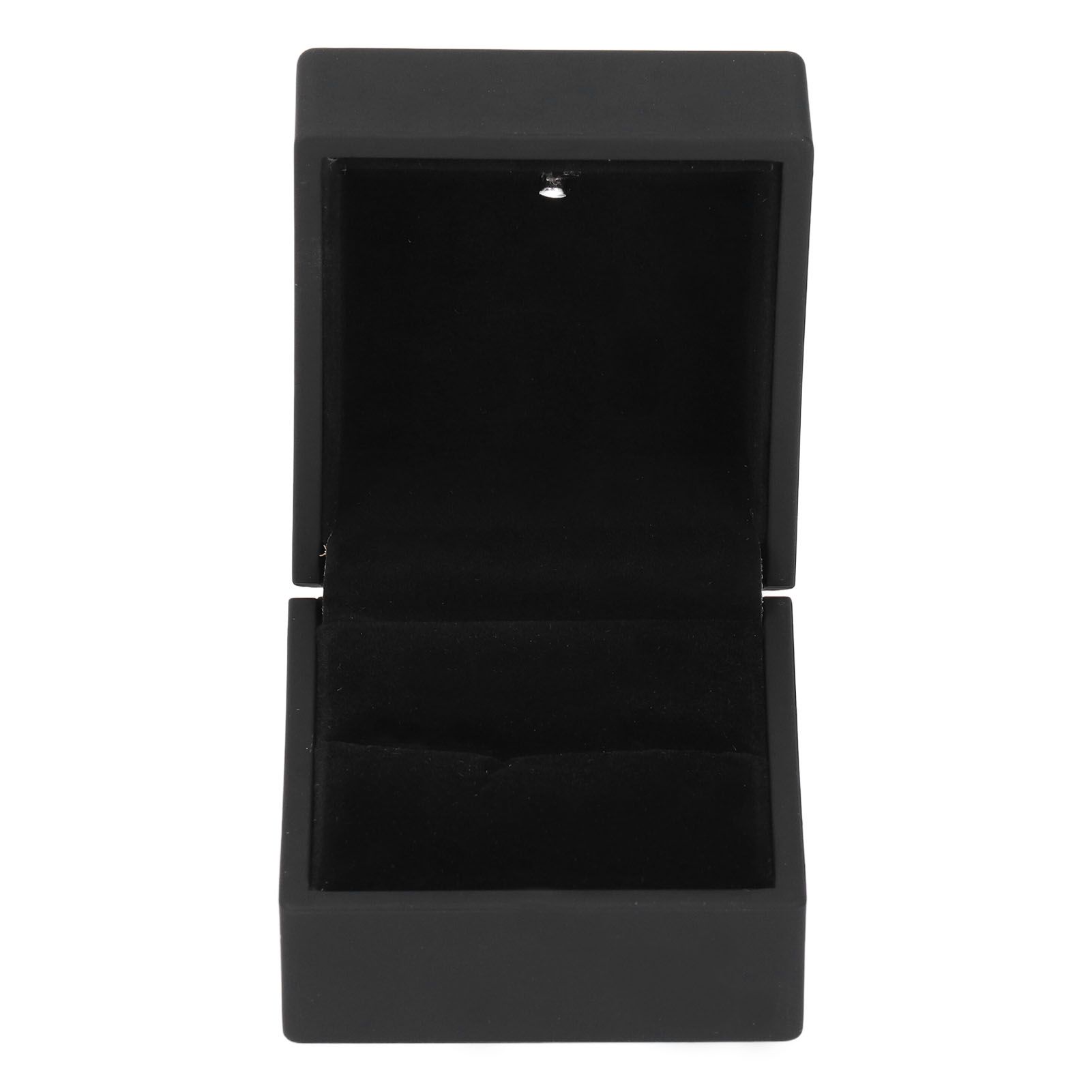 LED Ring Box Elegant Earring Gift Box with LED Light for Proposal Engagement Wedding Anniversary - Image 3