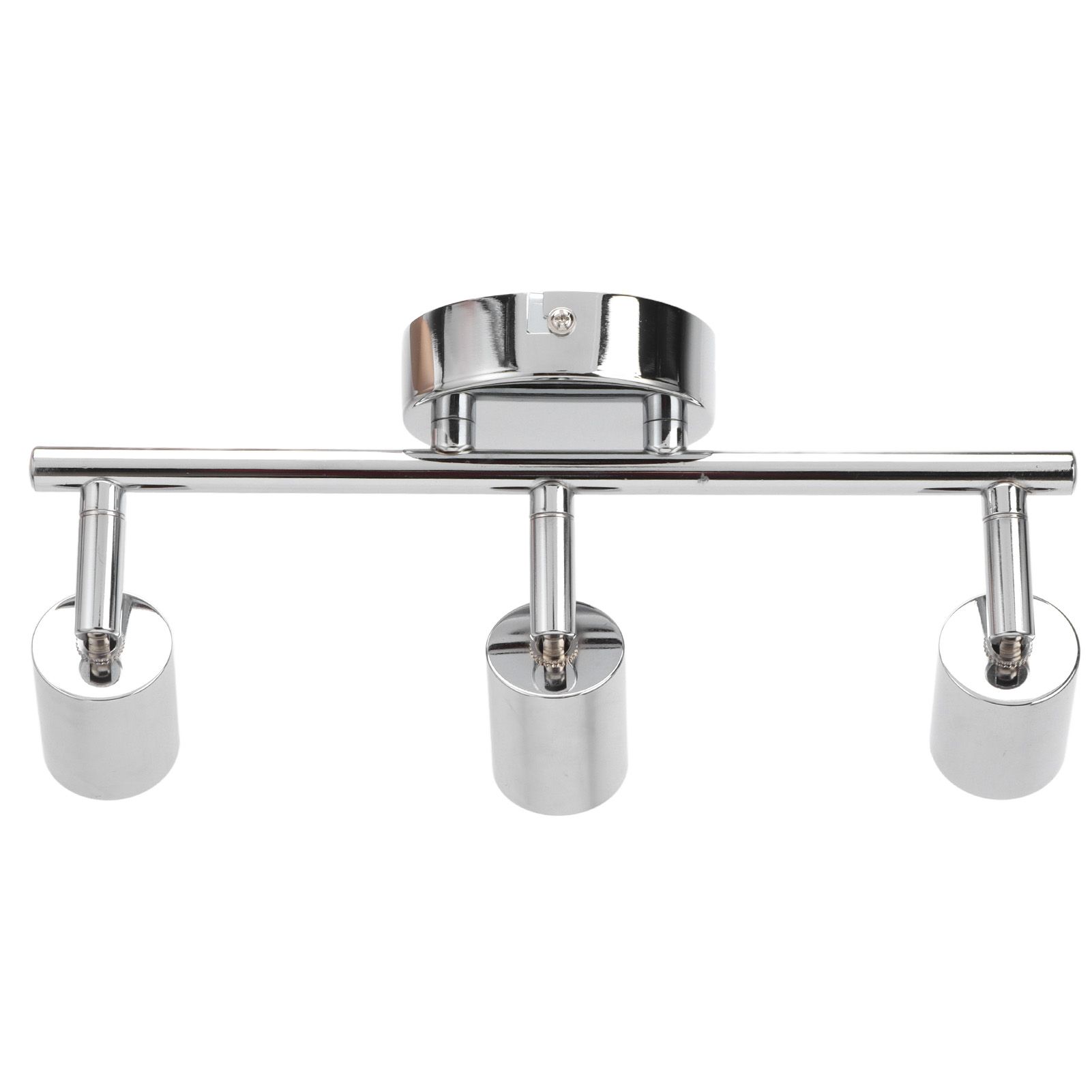 3 LED Track Light Base Adjustable Flexibly Rotatable 3 Way Ceiling Spotlight Base for Bedroom Dining Living Room Mall - Image 4