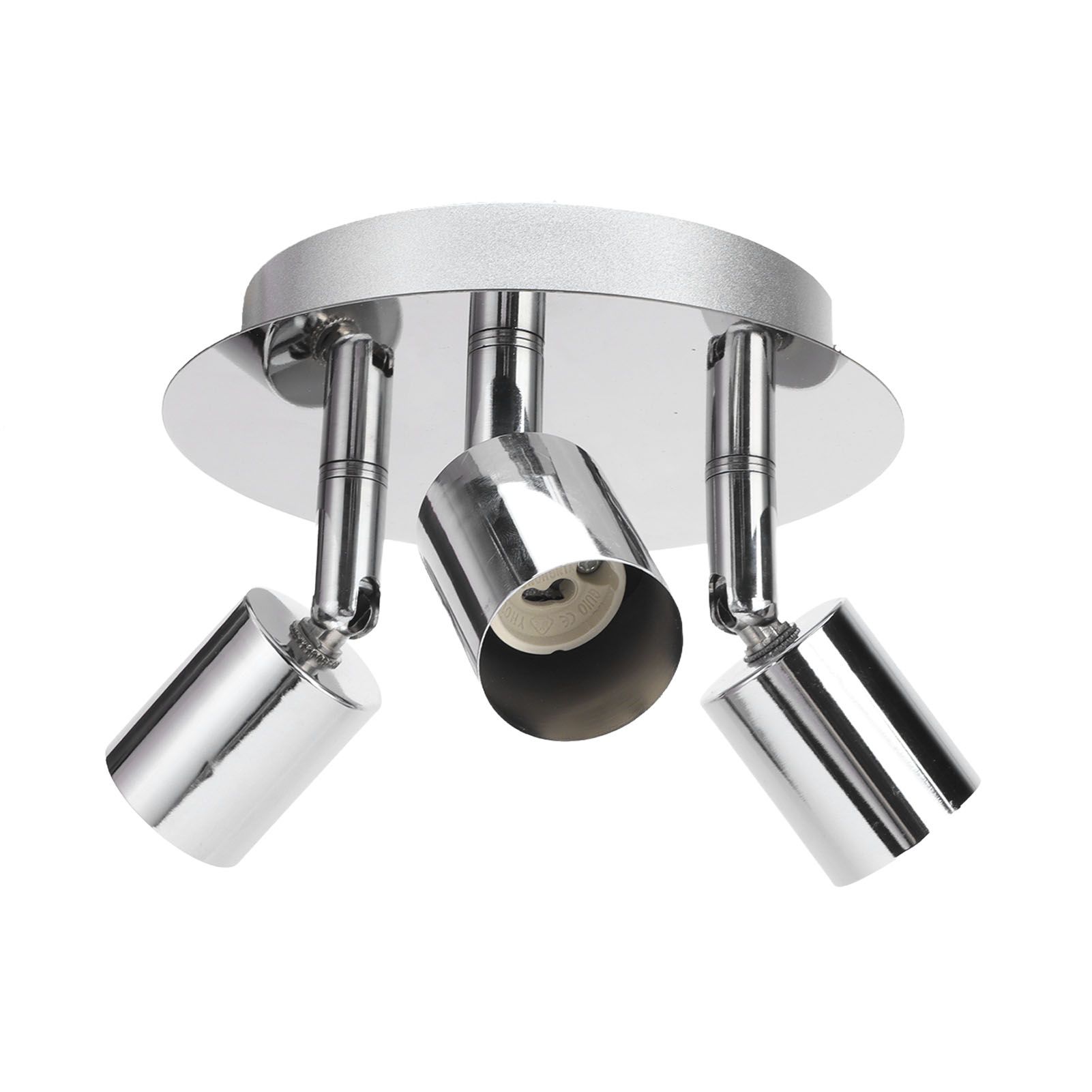 Lamp Holder 3 Head Circle Shape Modern Simple GU10 Base Flexible Rotation Light Holder for Bedroom 85‑265V - Image 5