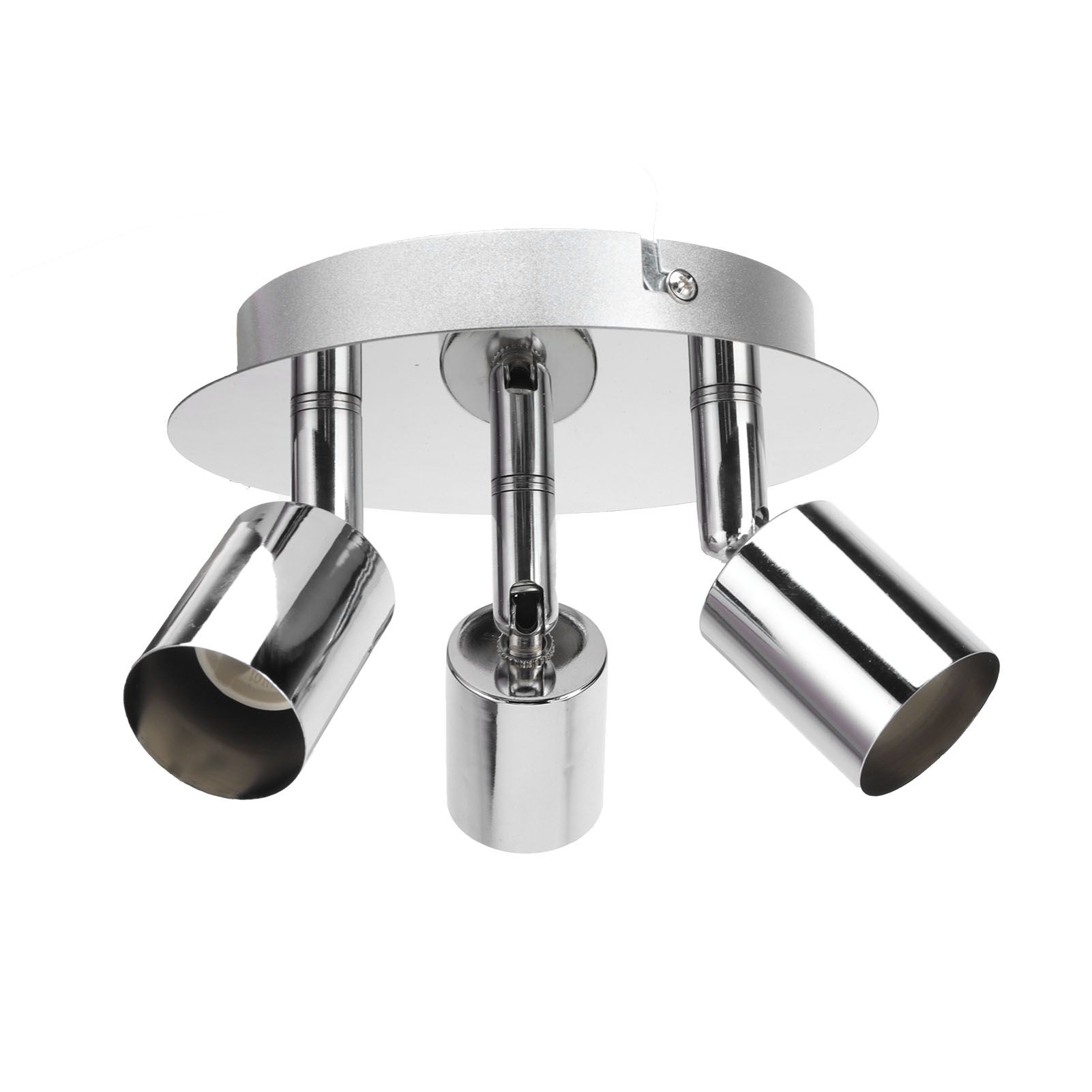Lamp Holder 3 Head Circle Shape Modern Simple GU10 Base Flexible Rotation Light Holder for Bedroom 85‑265V - Image 7