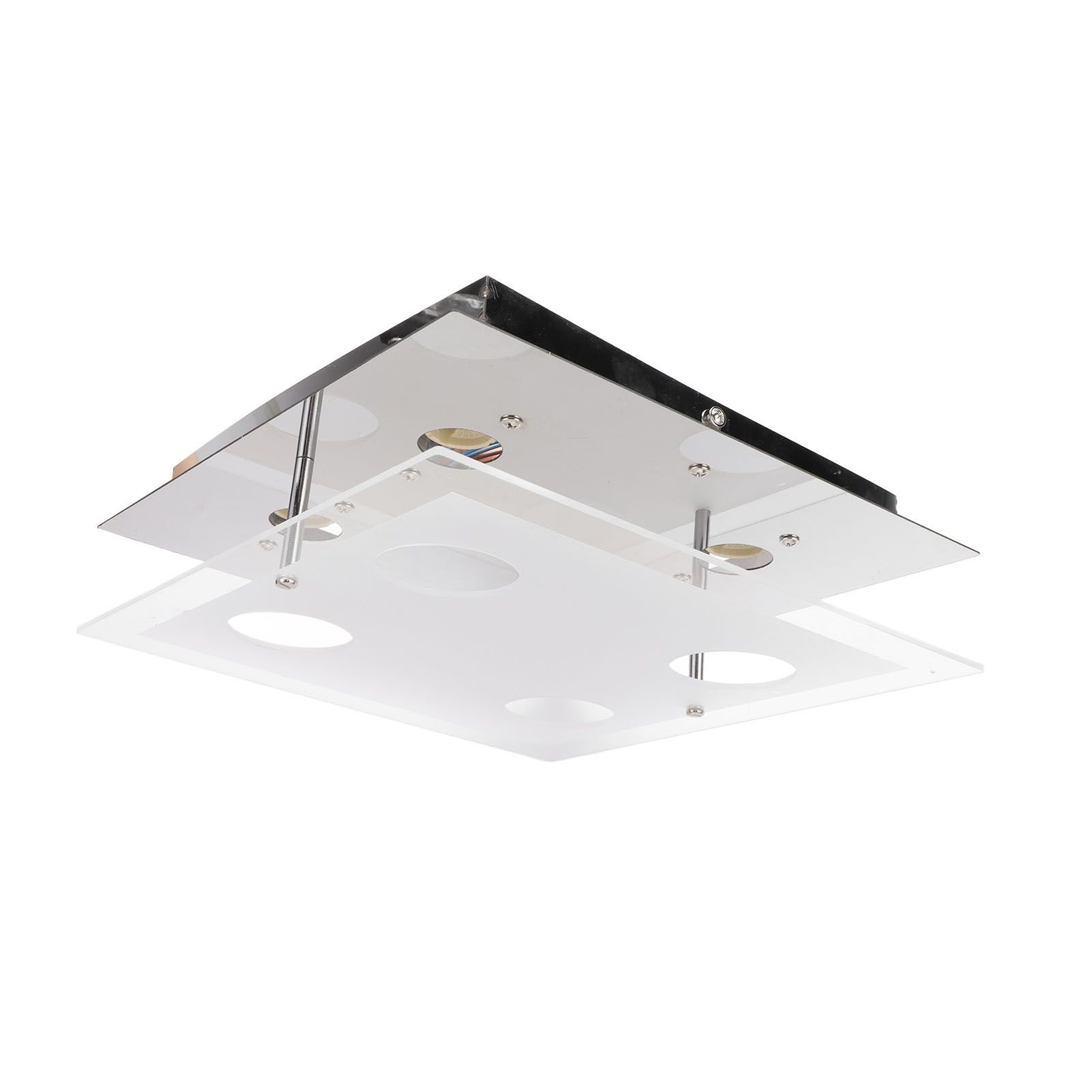 GU10 Ceiling Light Simple Modern LED Flush Mount Ceiling Light for Bedroom Living Room Dining Room 85‑265V - Image 3