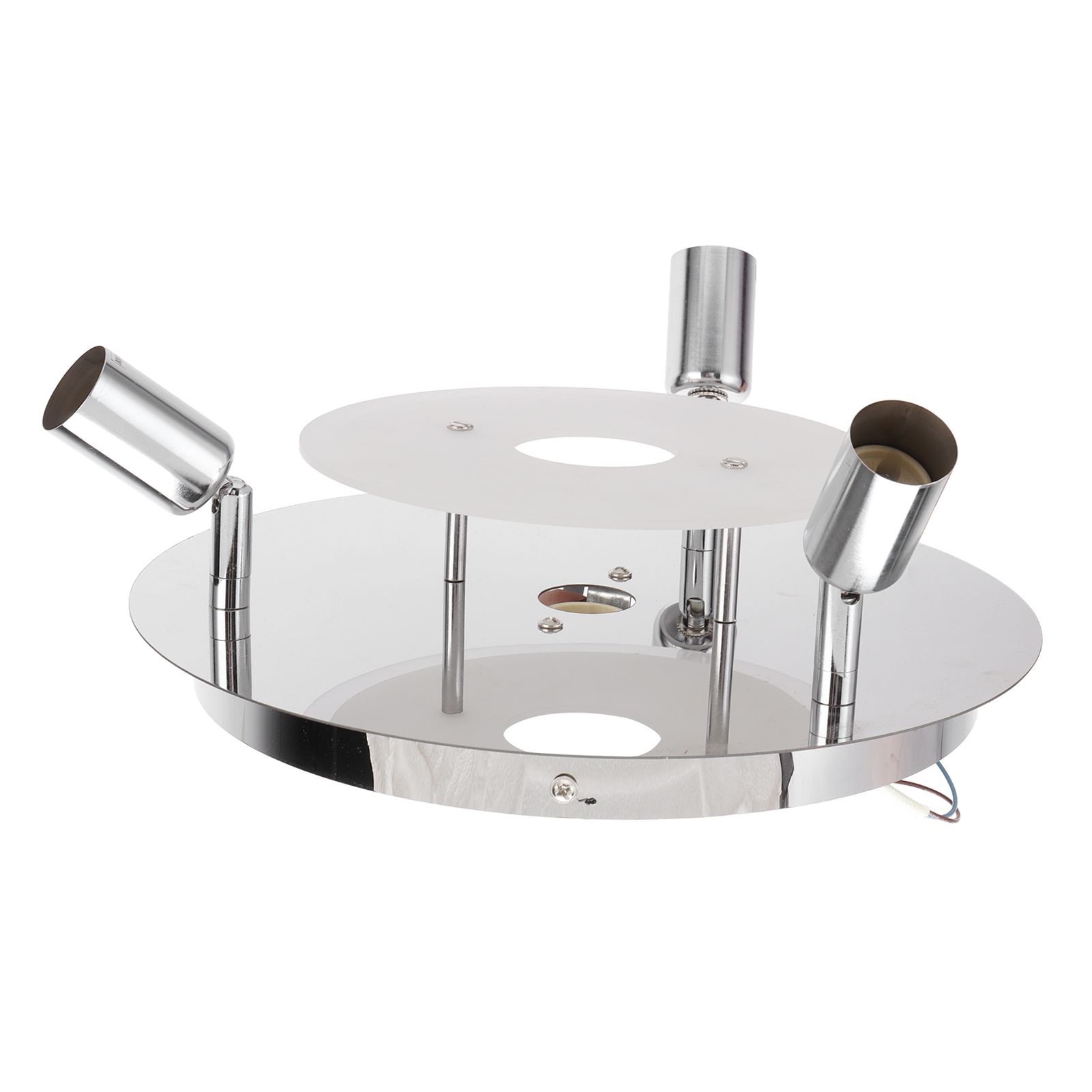 GU10 Household Ceiling Lamp 3 Heads Round Ceiling Lamp Modern Ceiling Light for Bedroom Living Room 85‑265V - Image 4
